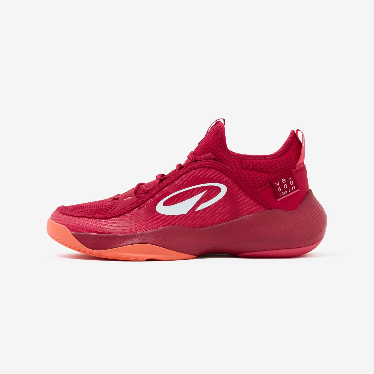 ALLSIX Unisex volejbalová obuv Stability 500 červená 38 · záber 1