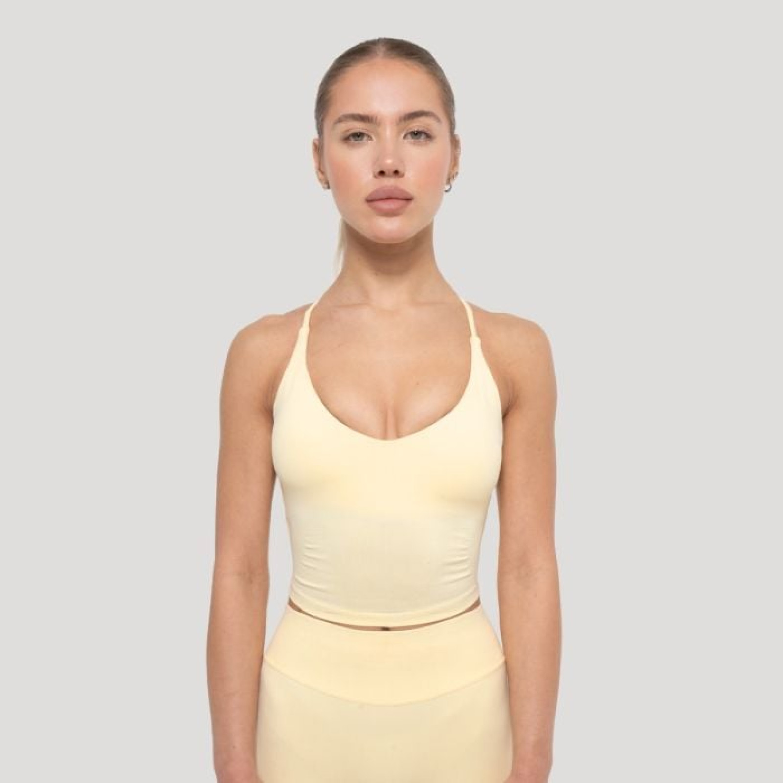 GymBeam Dámske tielko Luma Butter Yellow M · záber 1