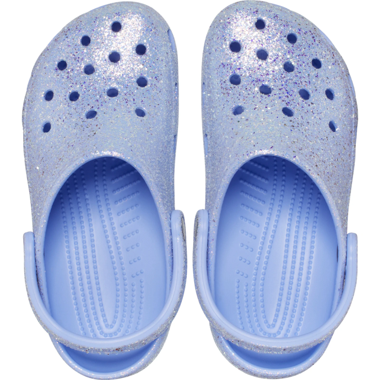 Kroksy (rekreačná obuv) CROCS Classic Glitter Clog moon jelly · záber 4