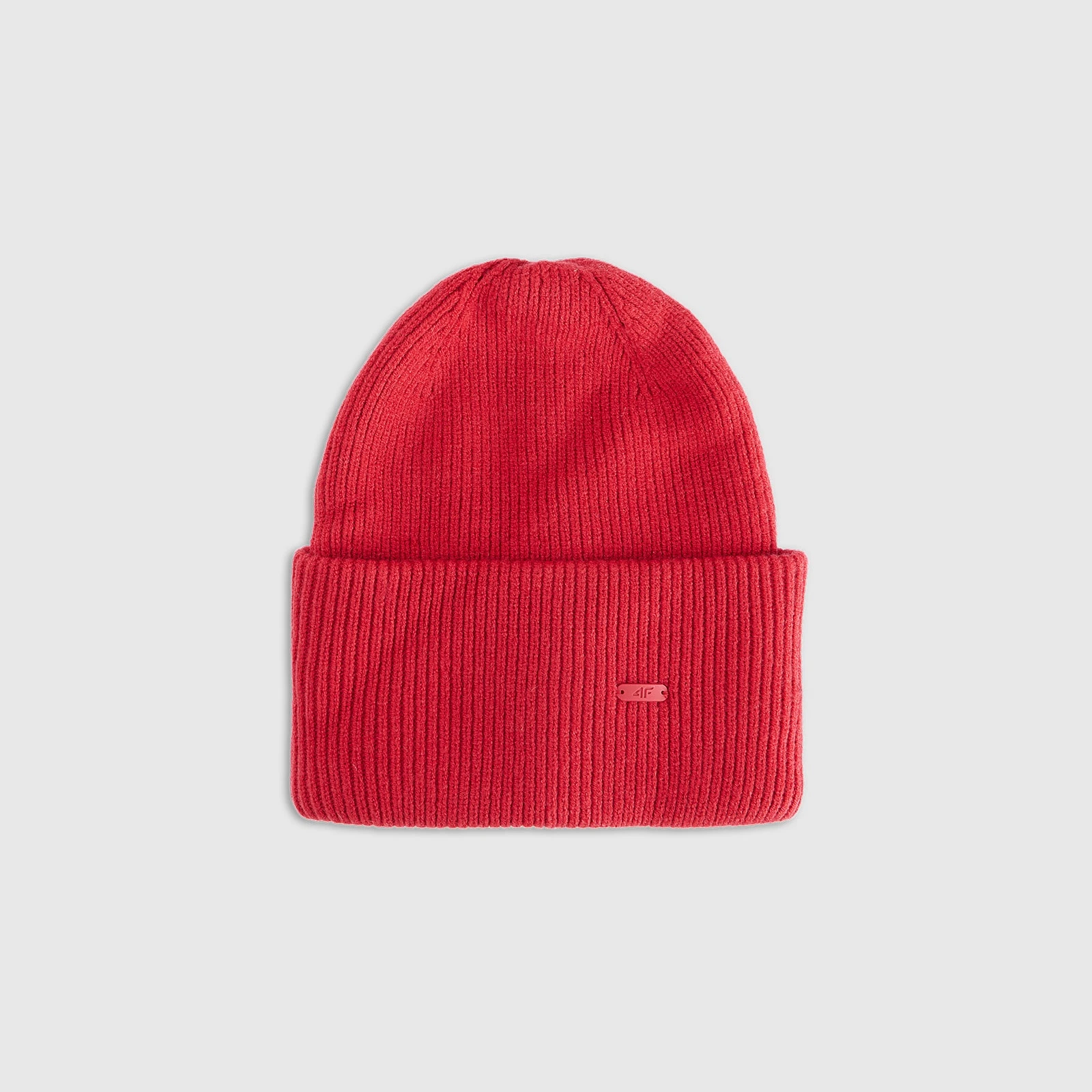 Unisex beanie čepice - červená · záber 1