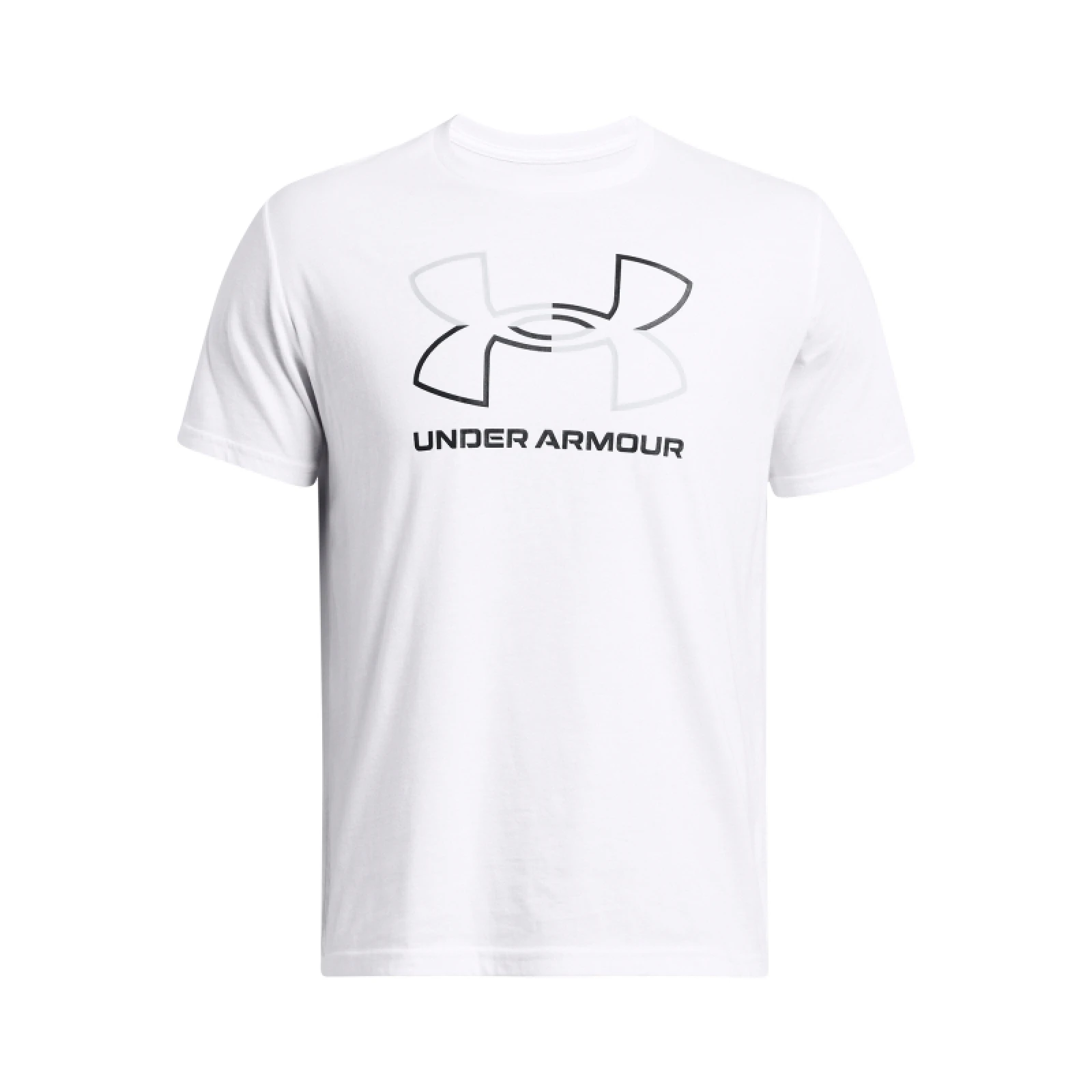 Pánske tričko s krátkym rukávom UNDER ARMOUR UA GL FOUNDATION UPDATE SS-WHT - Pohlavie: Muzi · záber 4
