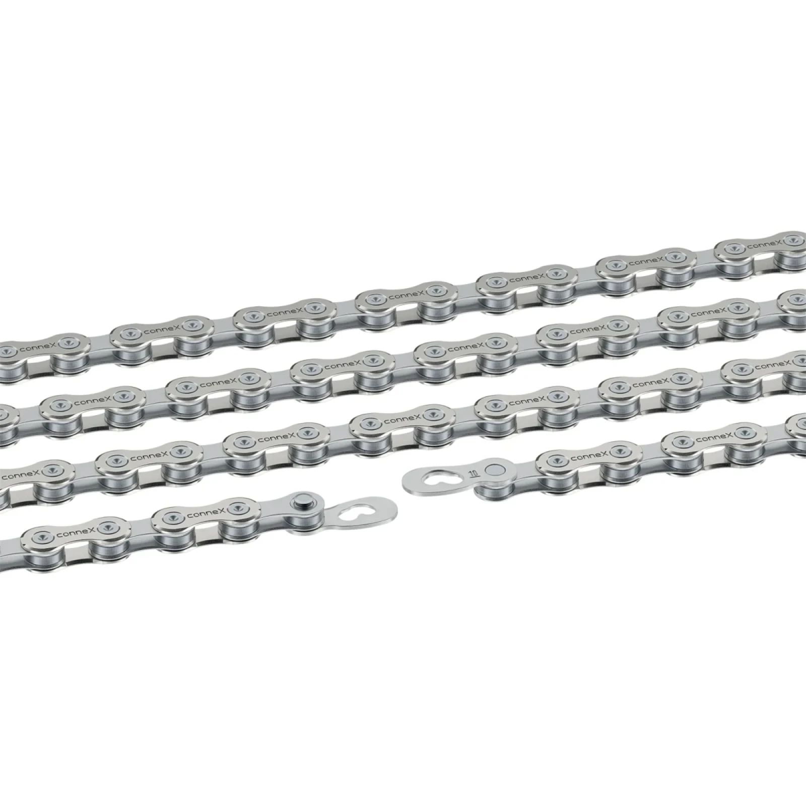 CONNEX Řetěz 10sX pro 10-kolo, stříbrný · záber 1