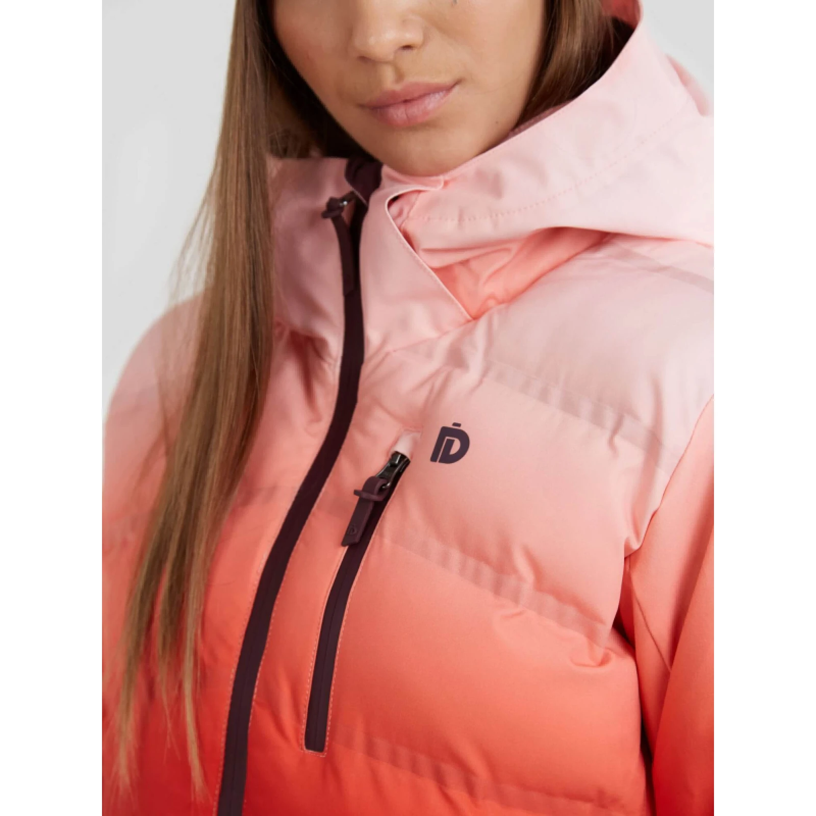 Dámska lyžiarska bunda FUNDANGO Pumila Padded Jacket-354-sugar coral · záber 4