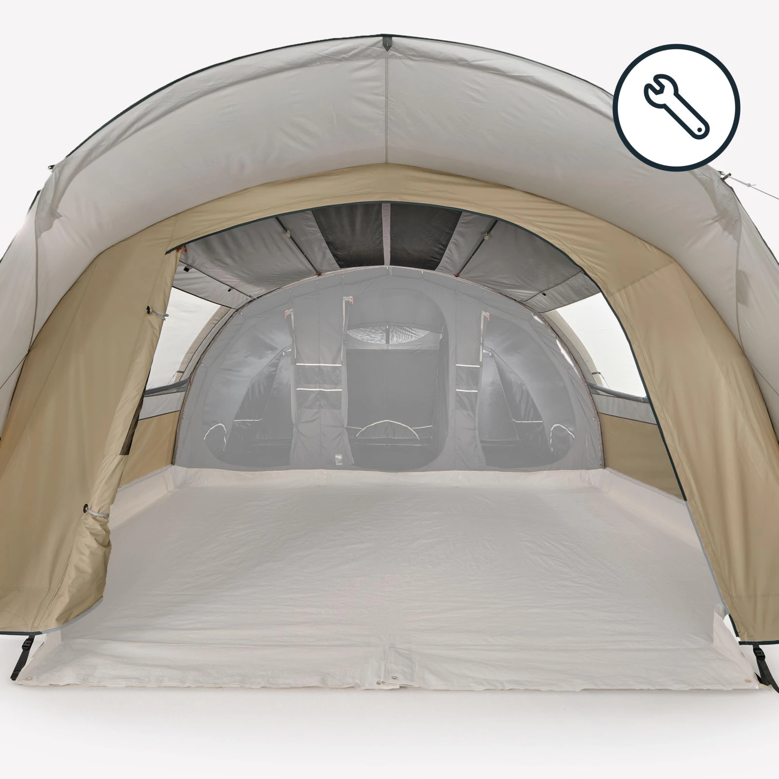 QUECHUA Vonkajší plášť – náhradný diel stanu Air Seconds 6.3 F&B bez · záber 1