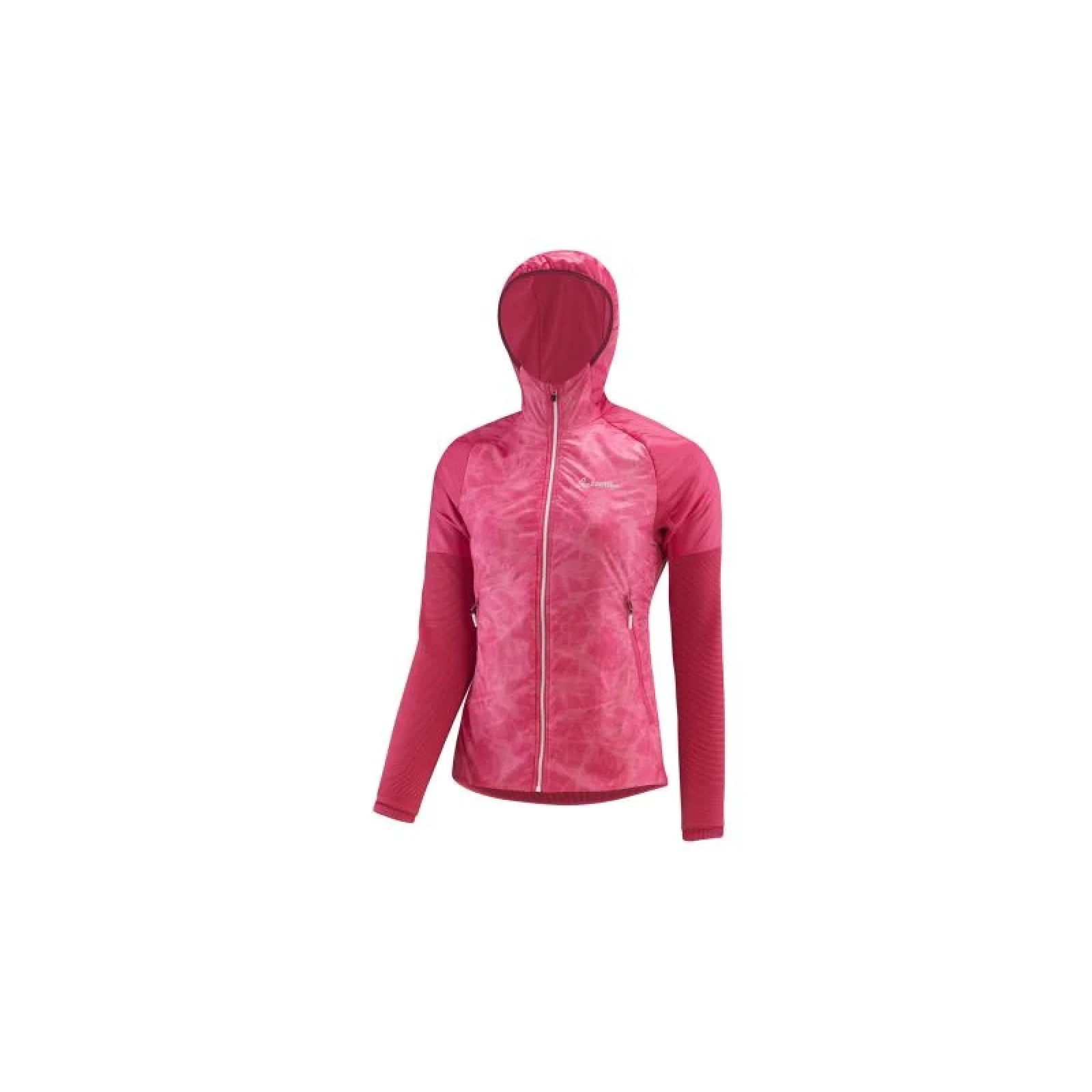 Löffler HOODED HYBRID ARCTIC PL ACTIVE 2022 růžová dámská bunda · záber 1