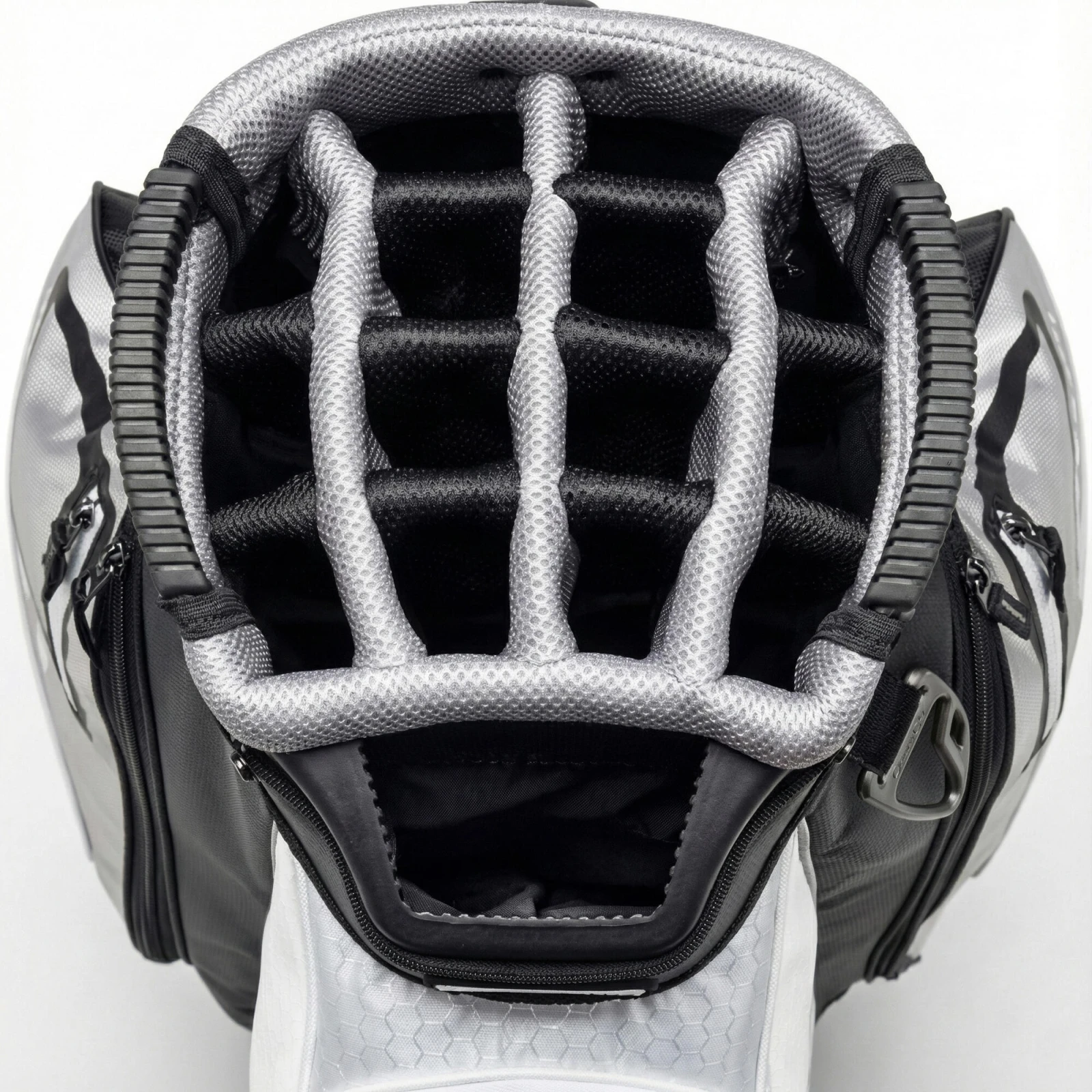 TAYLORMADE TAYLORMADE Select Plus golfový bag na vozík bielo-sivý bez · záber 2