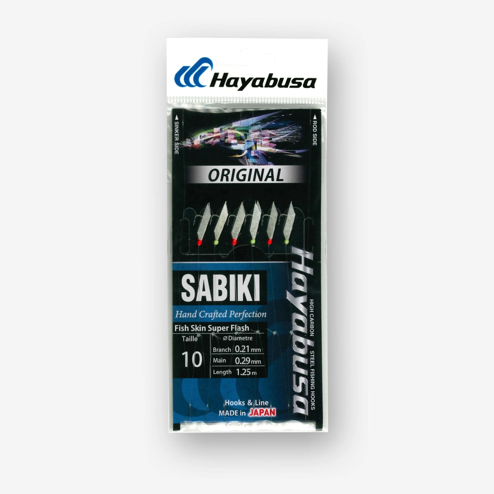 HAYABUSA HAYABUSA Sabiki Fish Skin Super Flash T10 viacnásobná nadväzcová zostava bez · záber 1