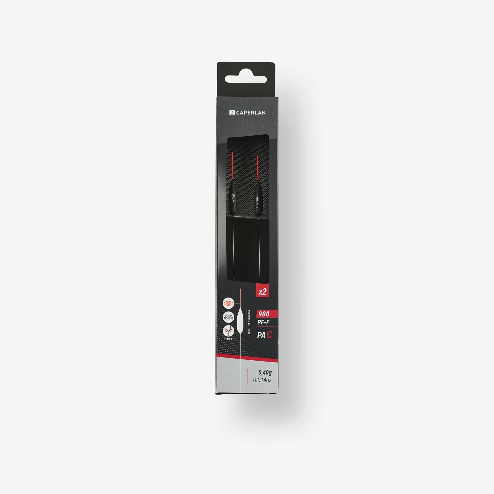 CAPERLAN Súprava 2 plavákov 0,4 g na lov na plávanú na kanáli PF-F900 C 0,4 · záber 1