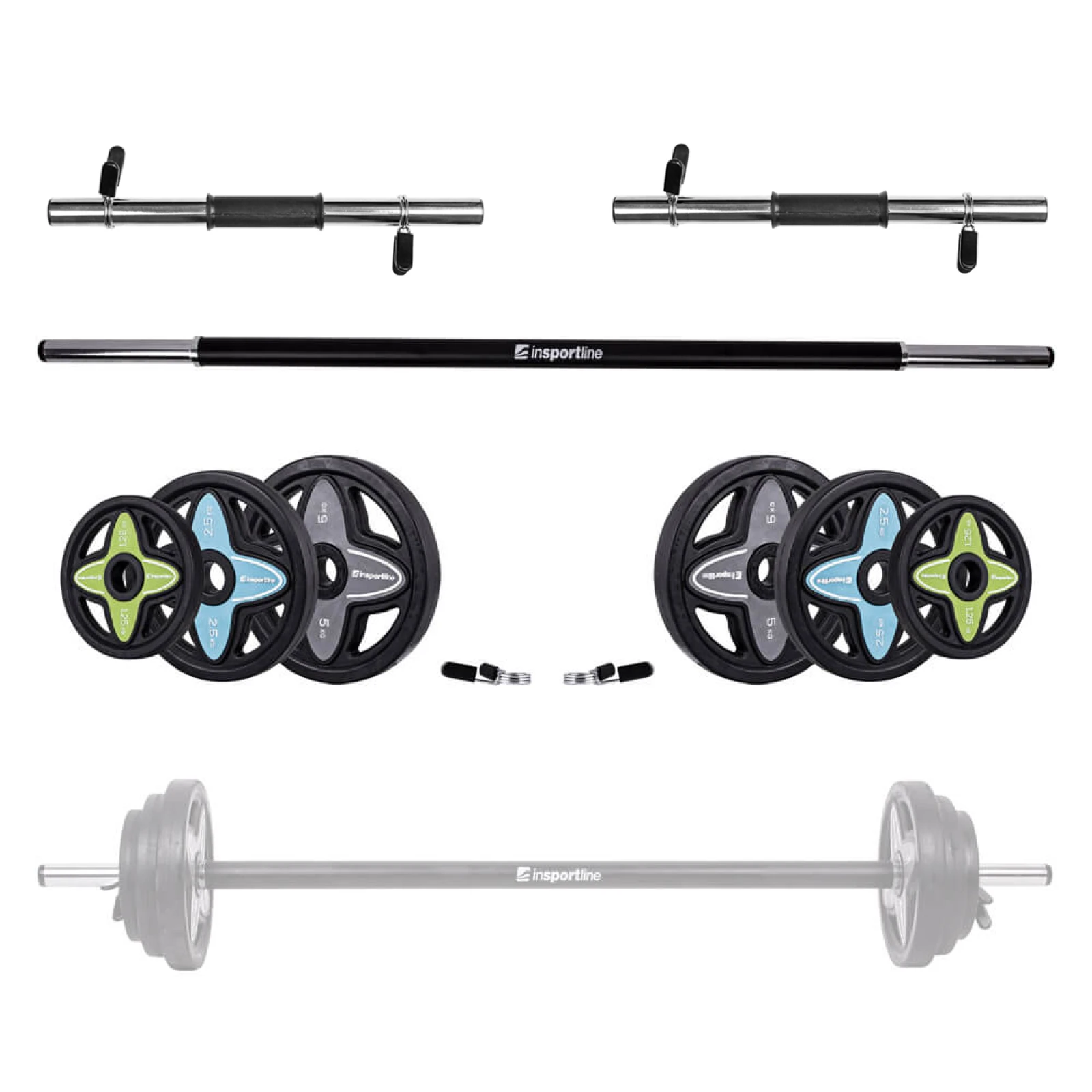 Činkový set inSPORTline Pumpstar Plus 2-20kg · záber 1