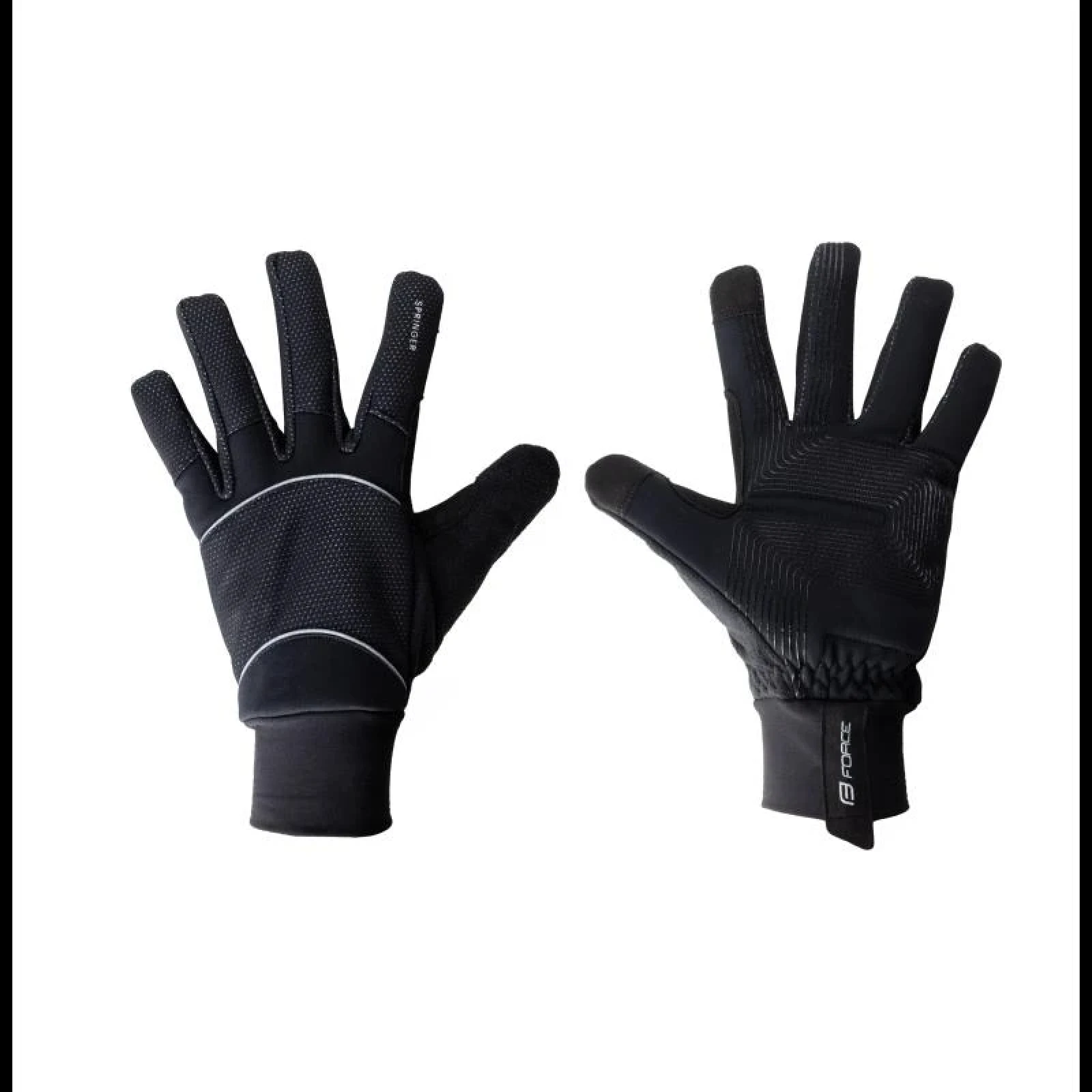 Force Rukavice SPRINGER černé - Velikost: 3XL | Barva: Čierna · záber 1