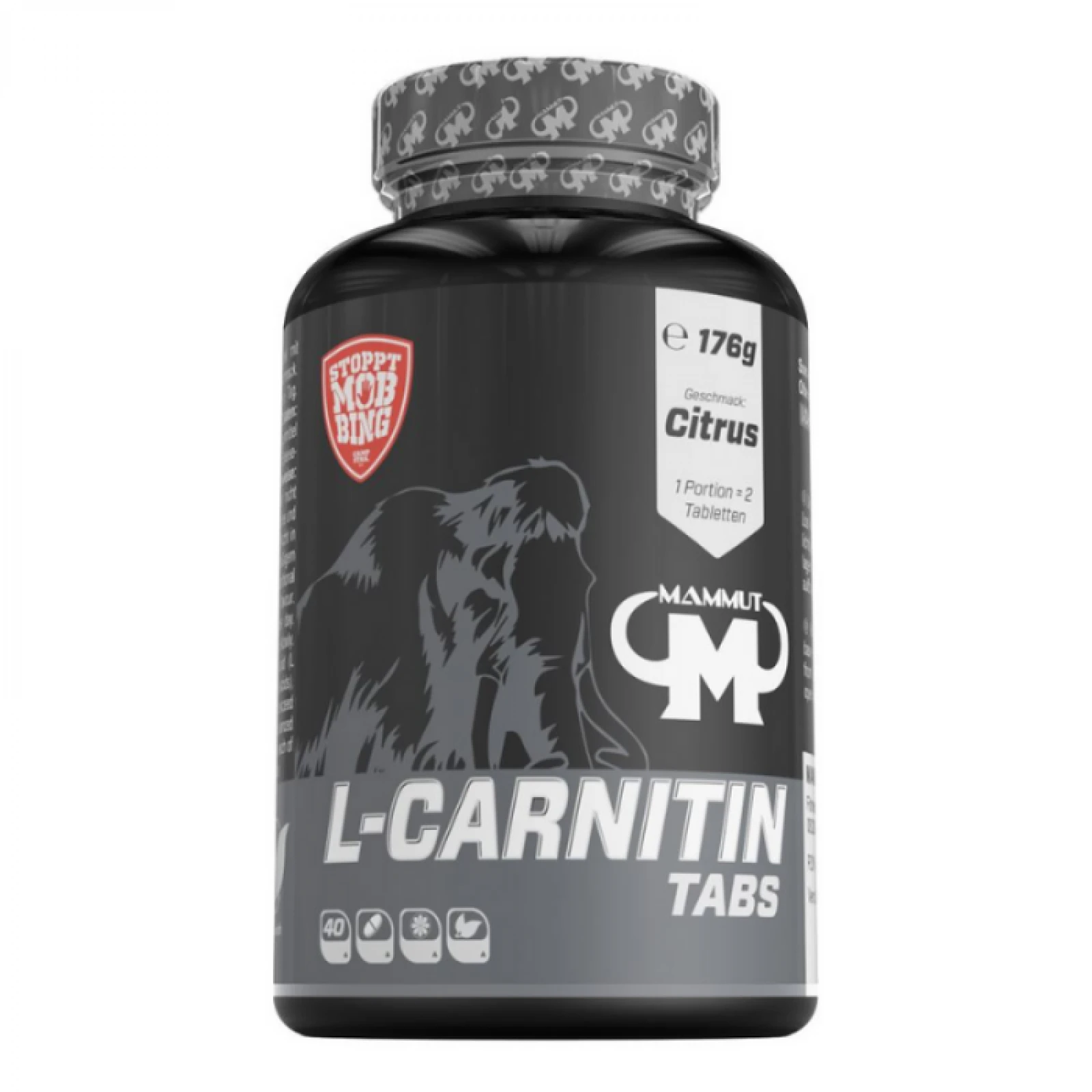 Mammut Nutrition L-Karnitín 80 tab citrusové ovocie · záber 1