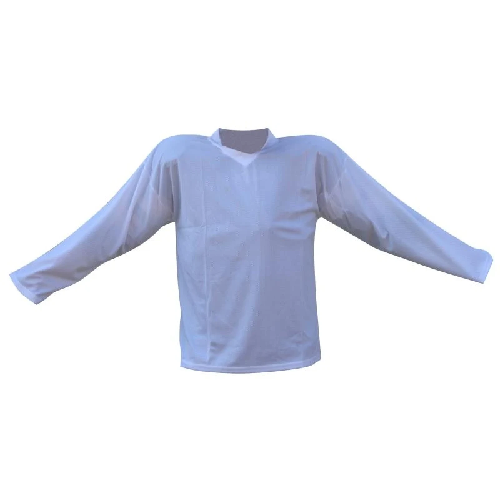 Hokejový dres LERKO bílý - Velikost: XL | Barva: biela · záber 1