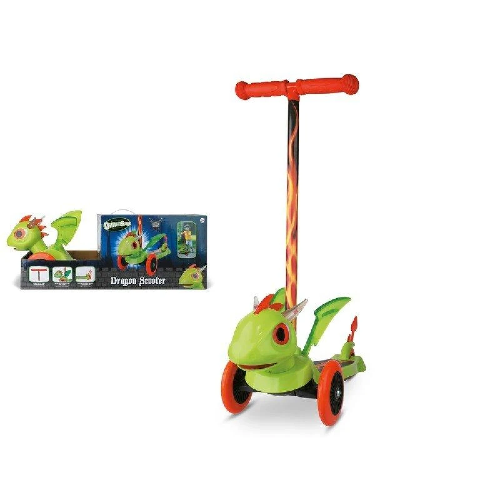 Mondo Koloběžka 25588 DRAGON 3D SCOOTER · záber 1
