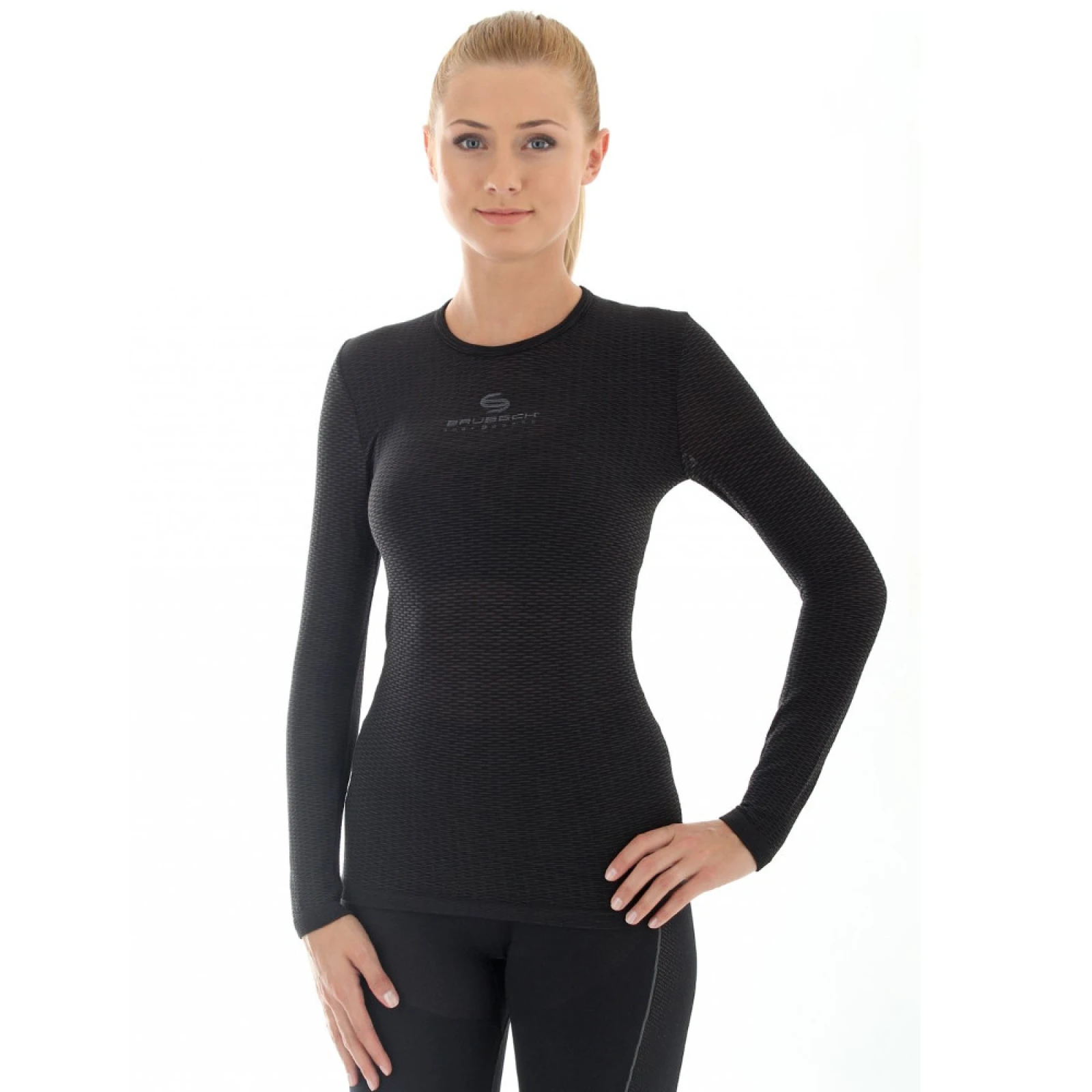 Brubeck Base Layer s dlouhým rukávem Graphite - XXL · záber 3