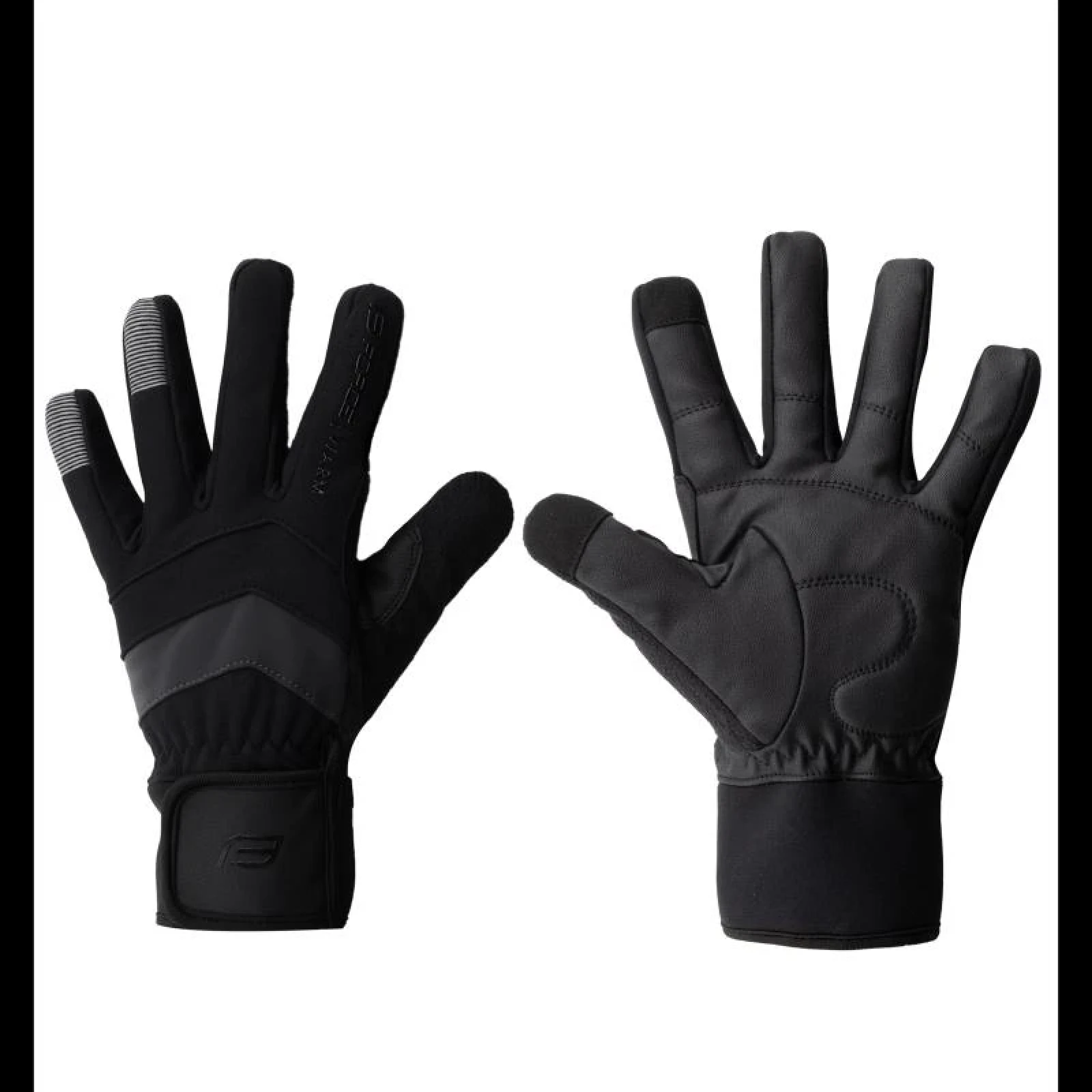 Force WARMER černé rukavice - Velikost: L | Barva: Čierna · záber 1