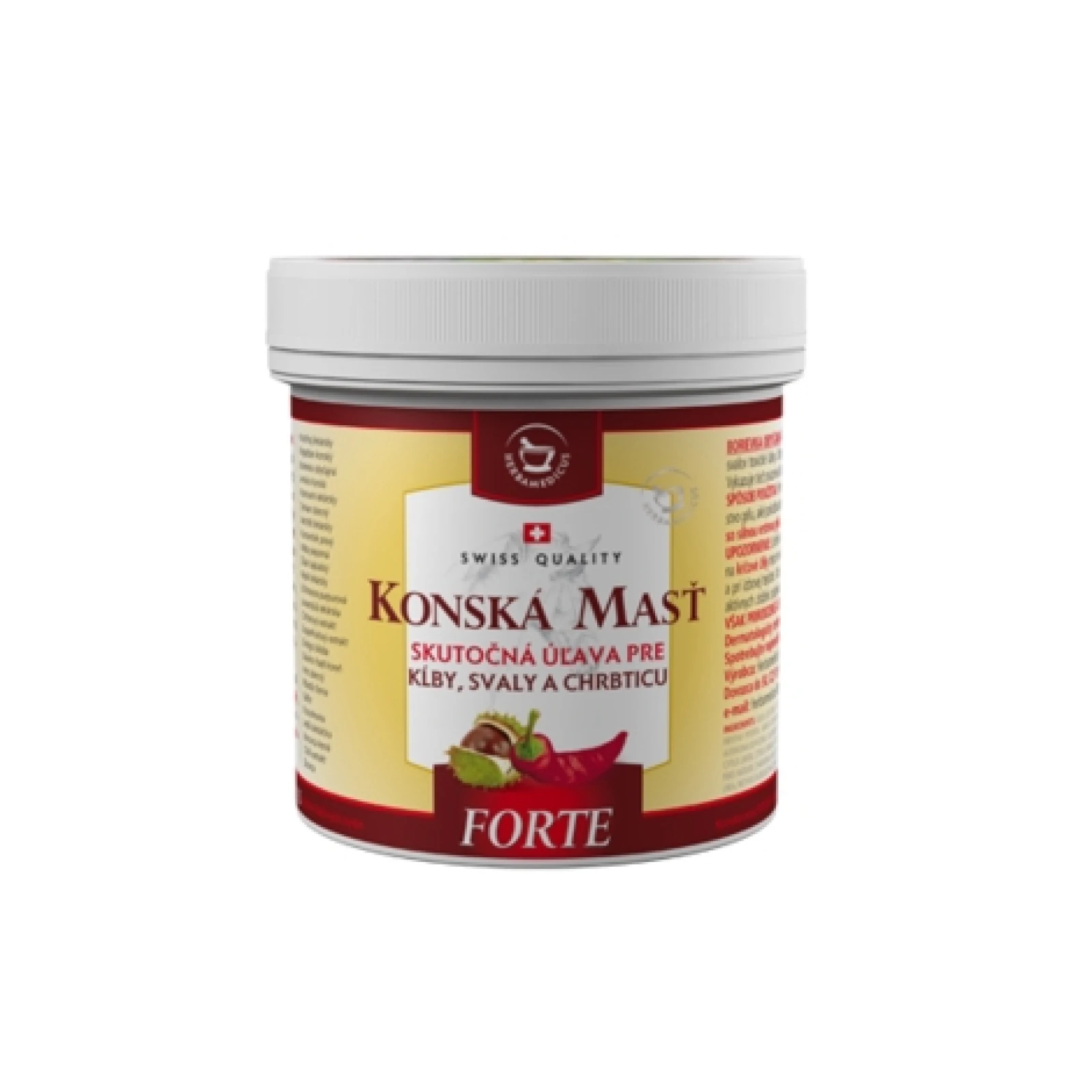 Konská masť Forte hrejivá 500 ml · záber 1