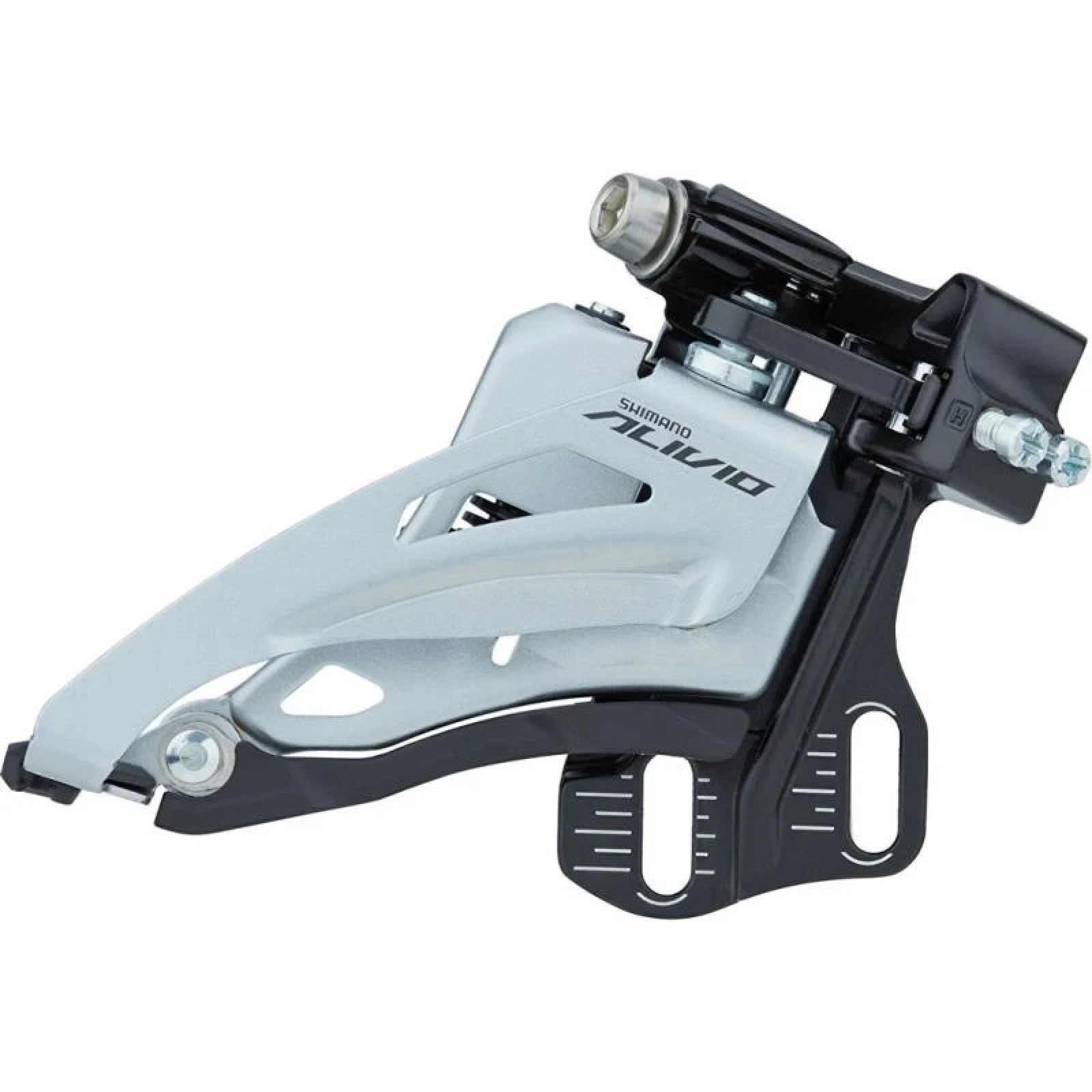 Shimano přesmykač Alivio FD-M3120 9 speed Side swing, E-type v krabičce · záber 1