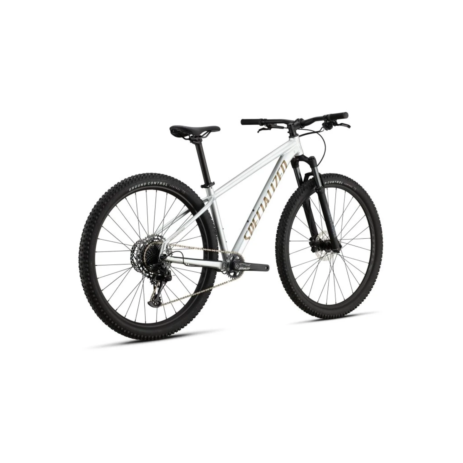 SPECIALIZED Rockhopper Expert Gloss Silver Dust/Satin Burnt Gold Metallic - Veľkosť: L · záber 4