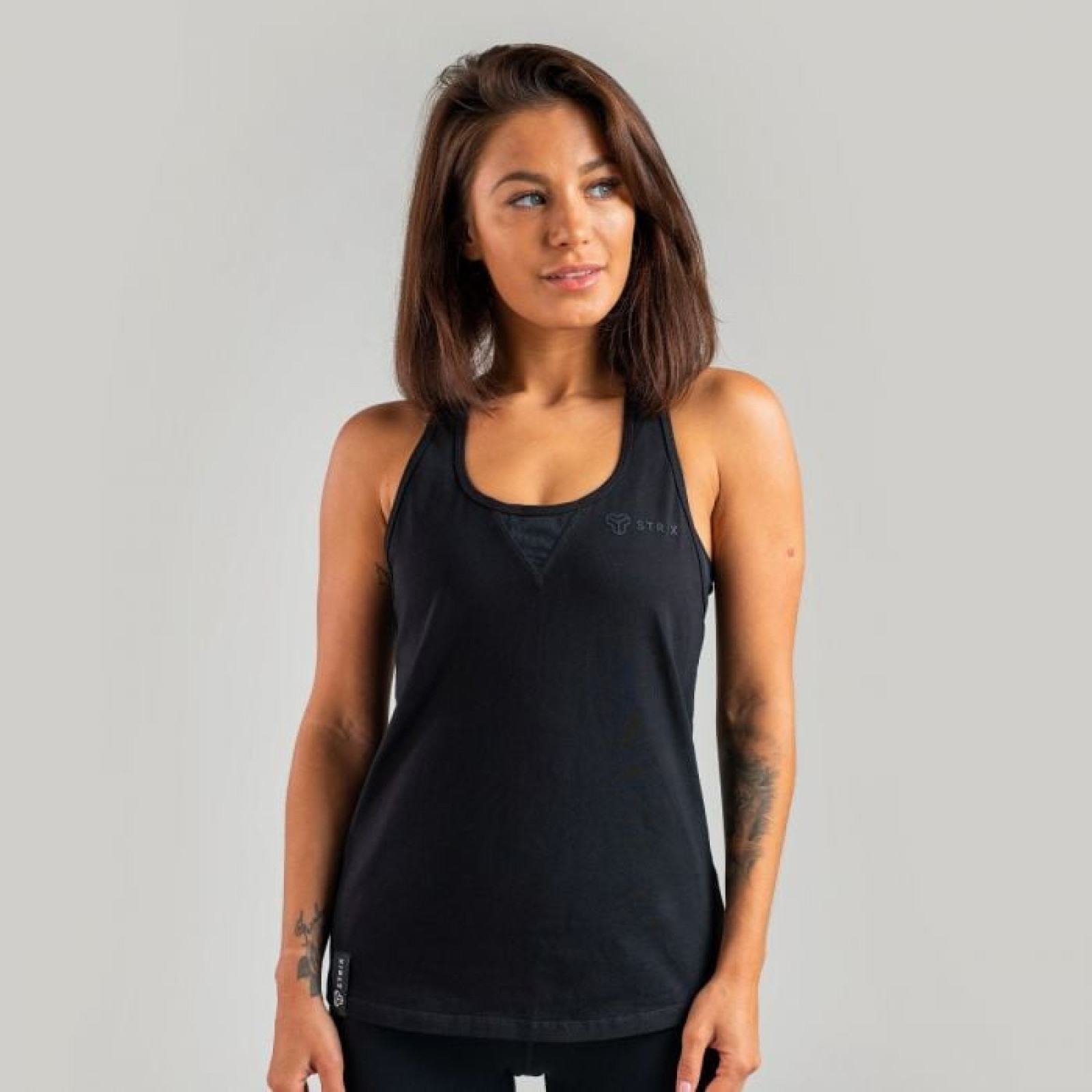 STRIX Dámske tielko Essential Tank Black S · záber 1