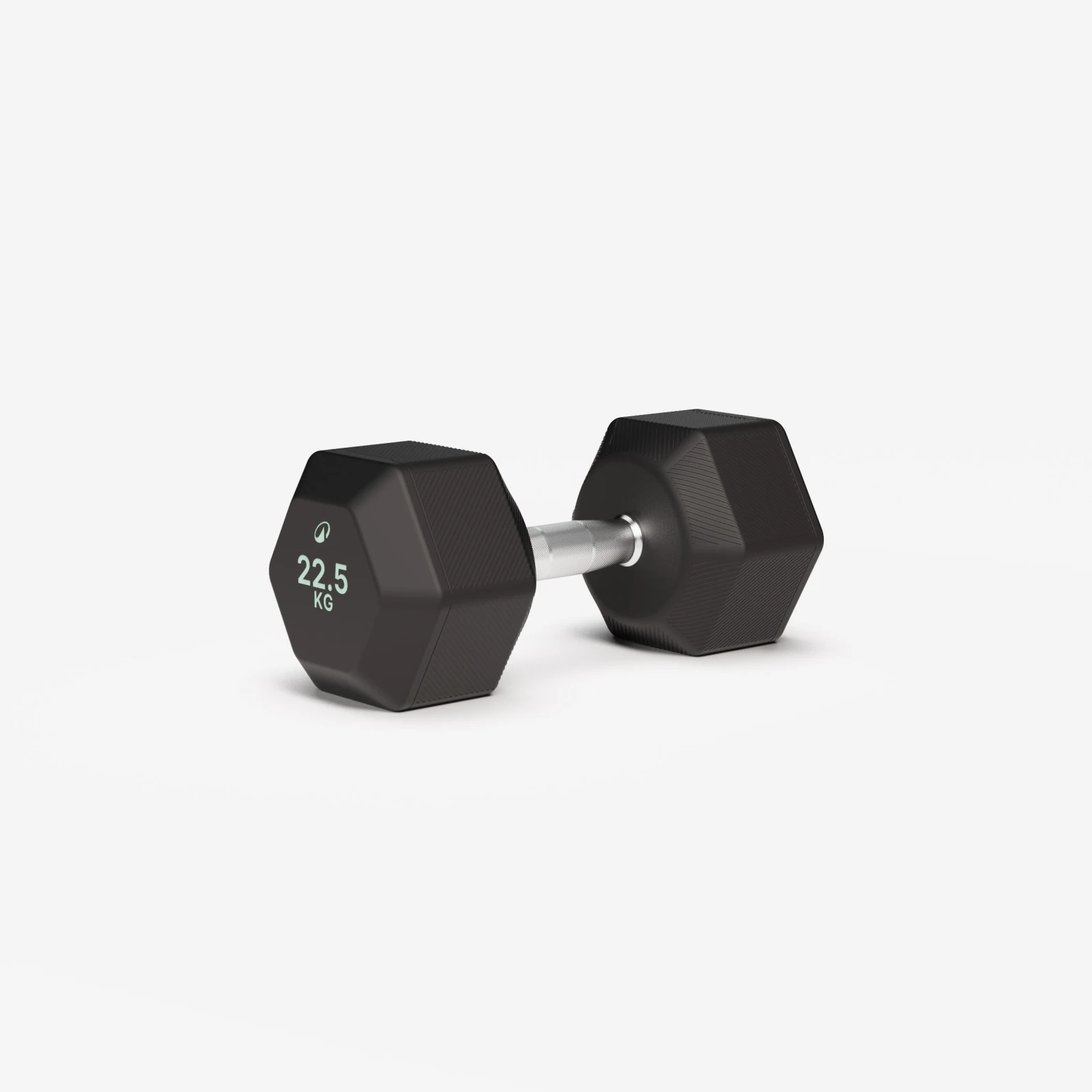 DOMYOS Šesťhranná činka Hex Dumbbell 22,5 kg pro bez · záber 1