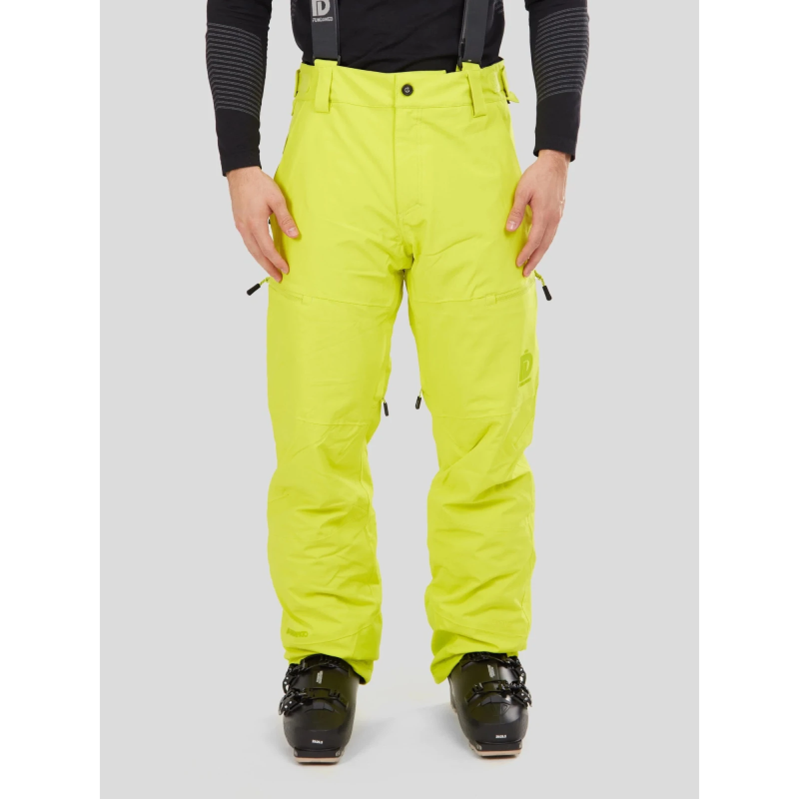Pánske lyžiarske nohavice FUNDANGO Teak Pants-520-lime · záber 2