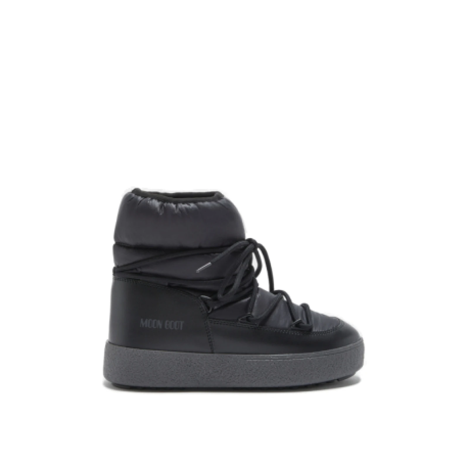 Dámske členkové zimné topánky MOON BOOT MB LTRACK LOW NYLON WP, N001 BLACK · záber 1