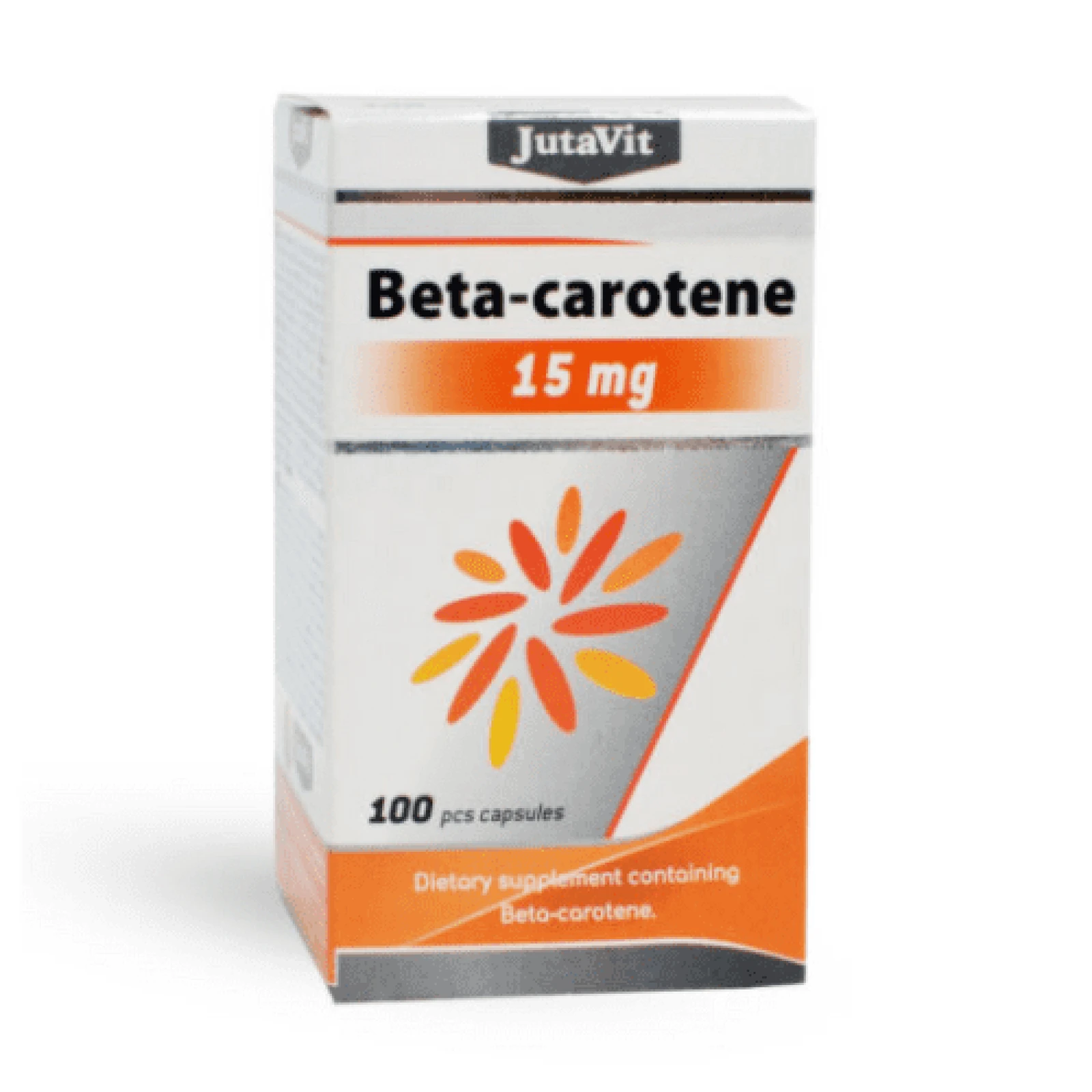 JUTAVIT Betakarotén 15 mg 100 kapsúl · záber 1