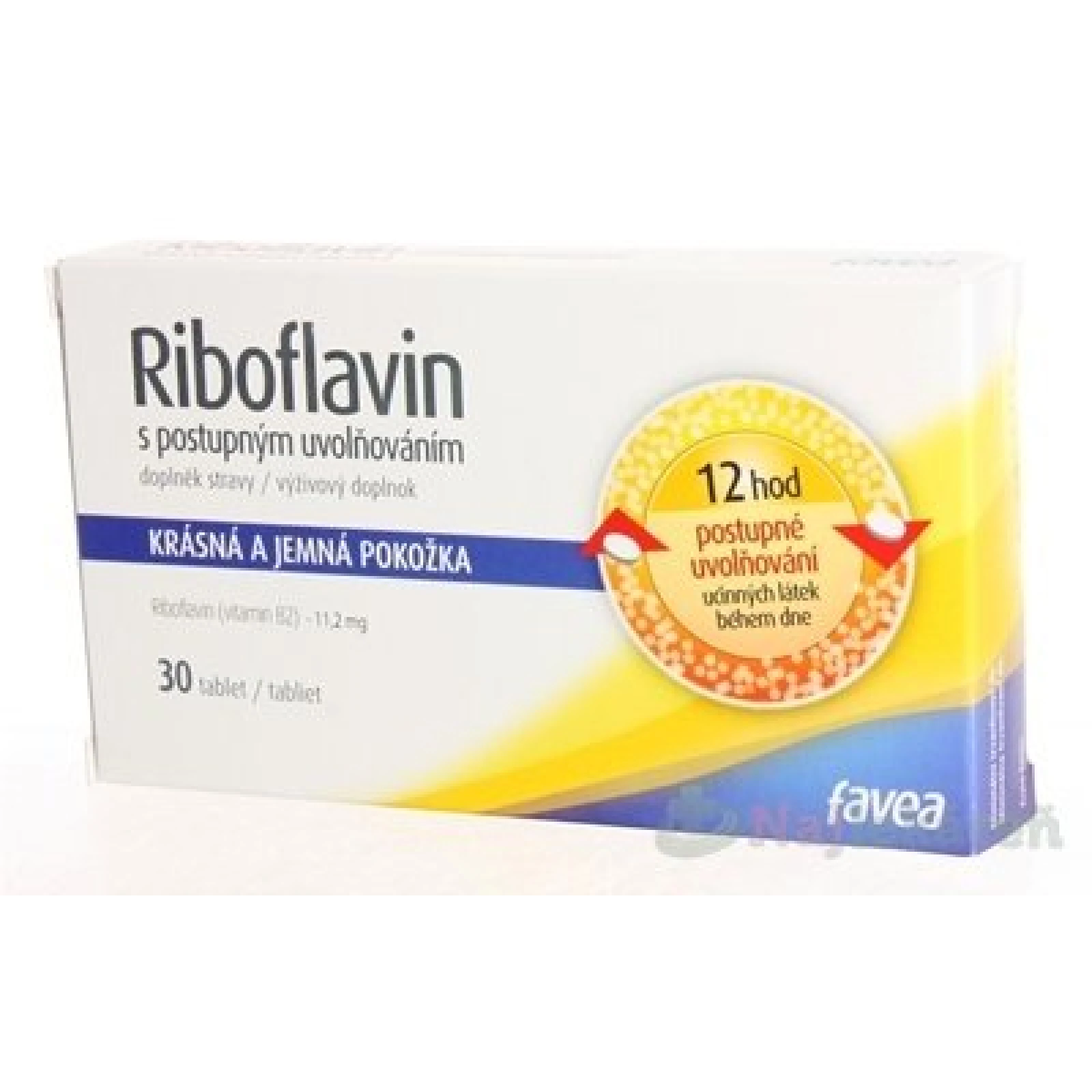 Favea Riboflavin 30 tabliet · záber 1