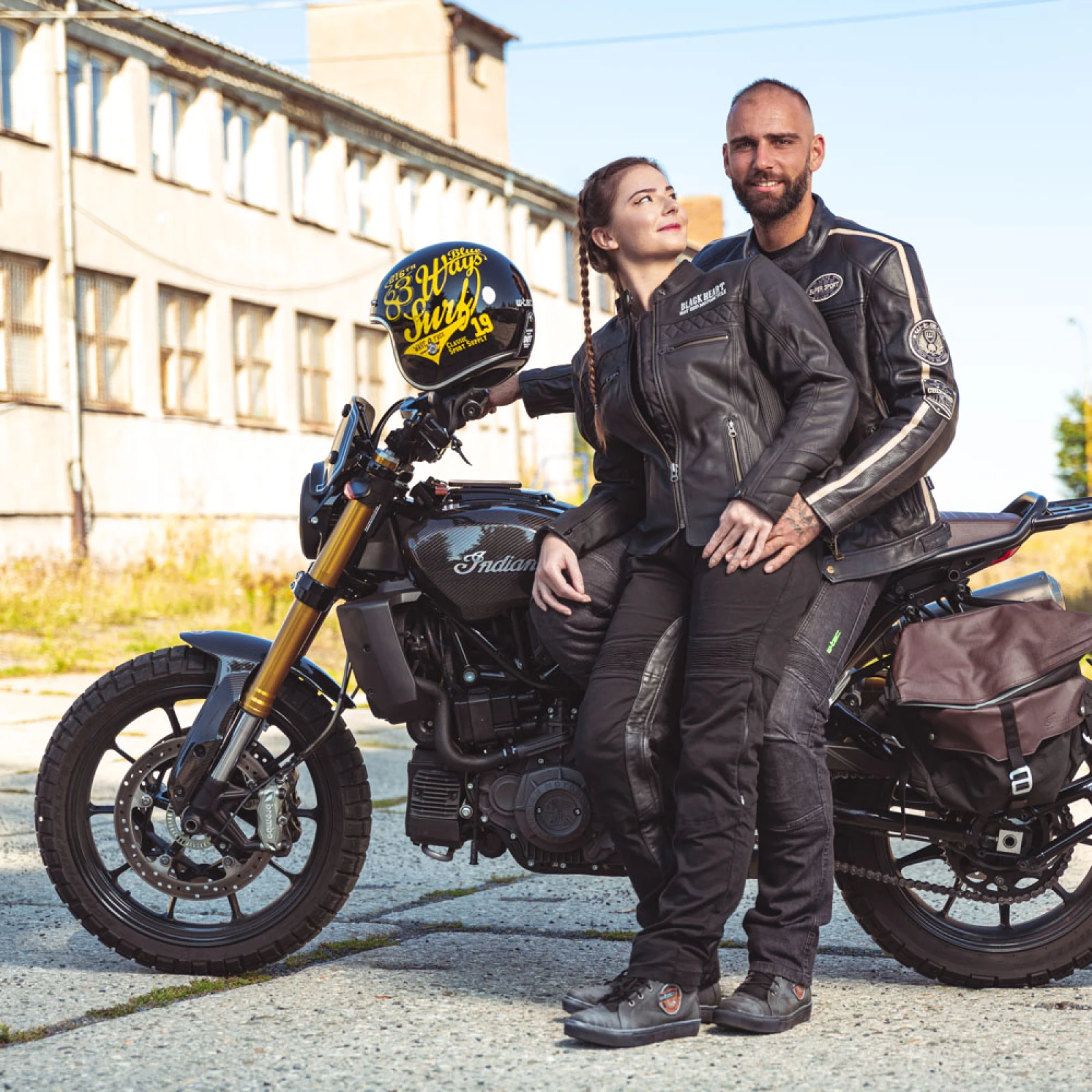 Moto topánky W-TEC Perpetuals Farba čierna, · záber 2