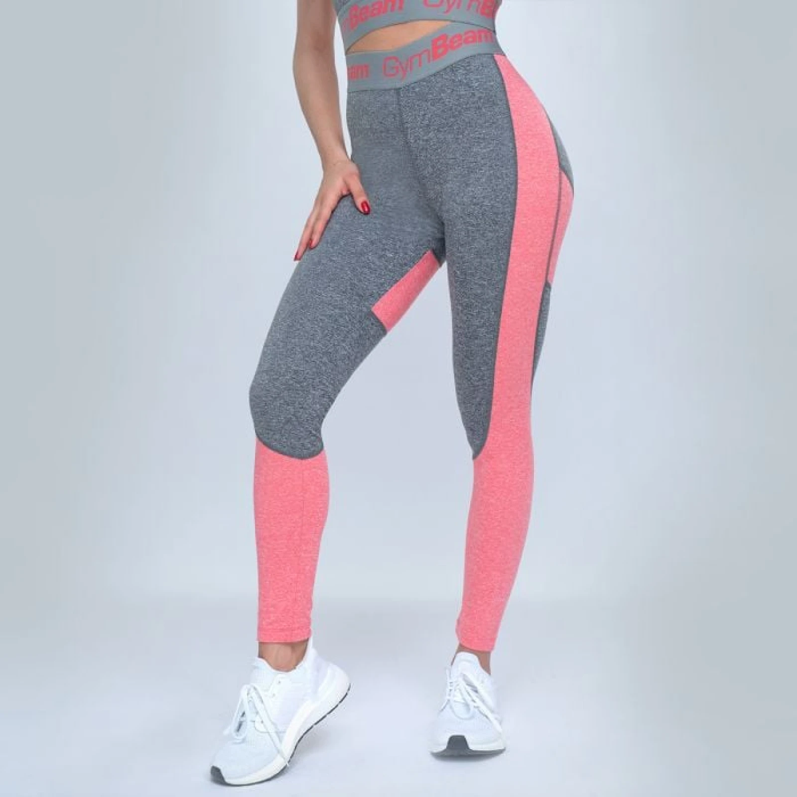 Дамски клин Ultrafit Heather Pink - GymBeam · záber 2