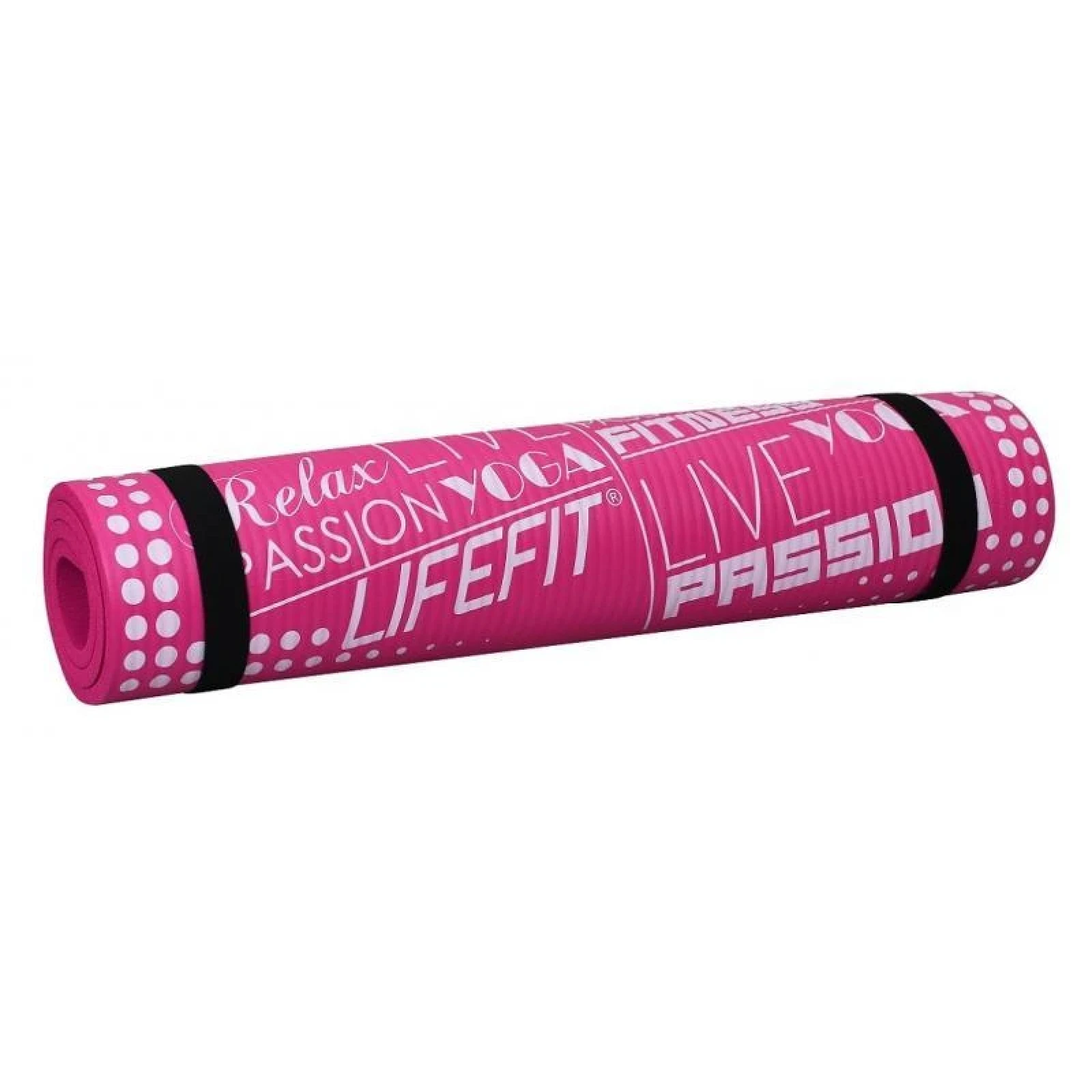 Lifefit Podložka YOGA MAT EXKLUZIV , 100x60x1cm, světle růžová (VÝPRODEJ) · záber 1
