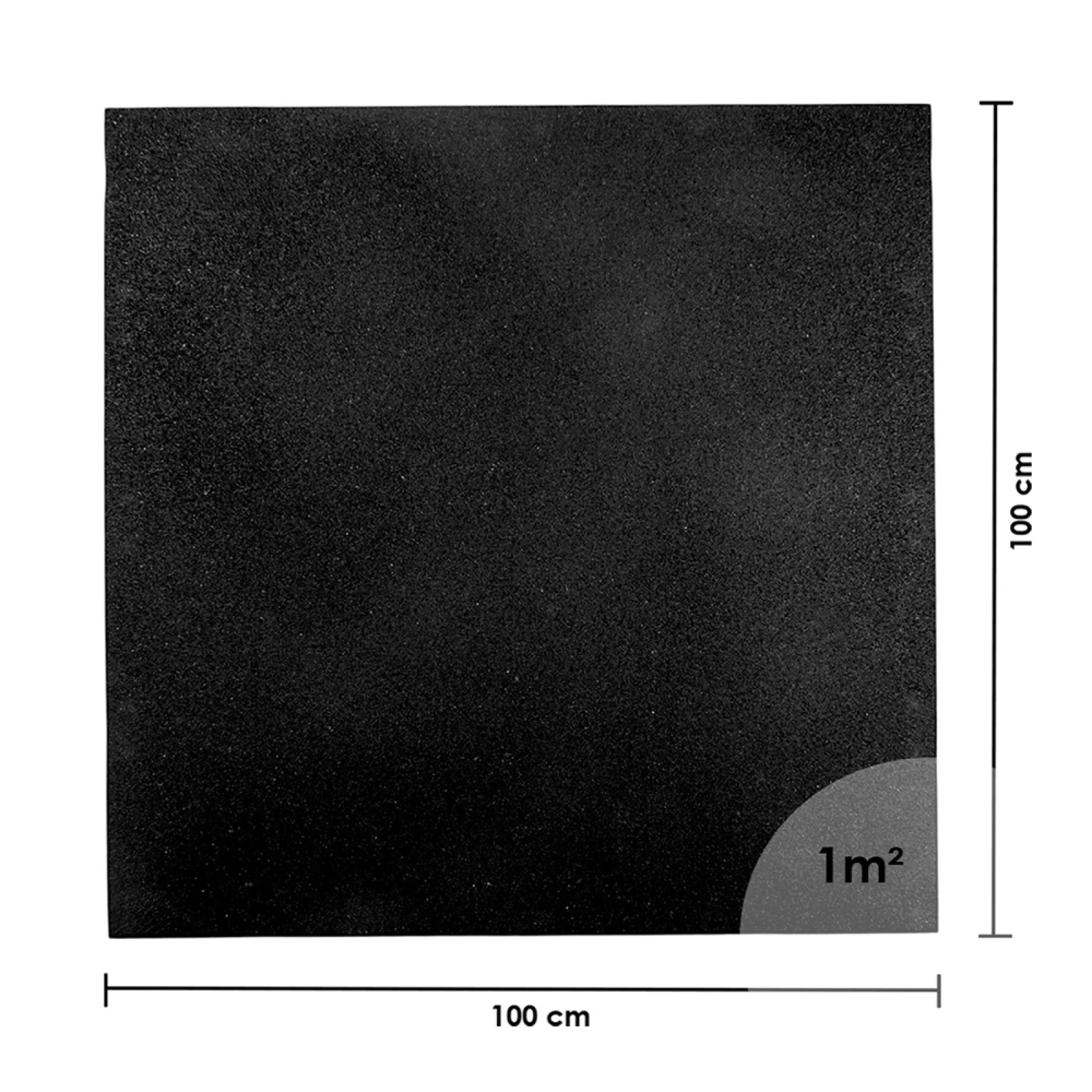 Záťažová podložka inSPORTline Proteko Plus 100x100x2 cm · záber 1