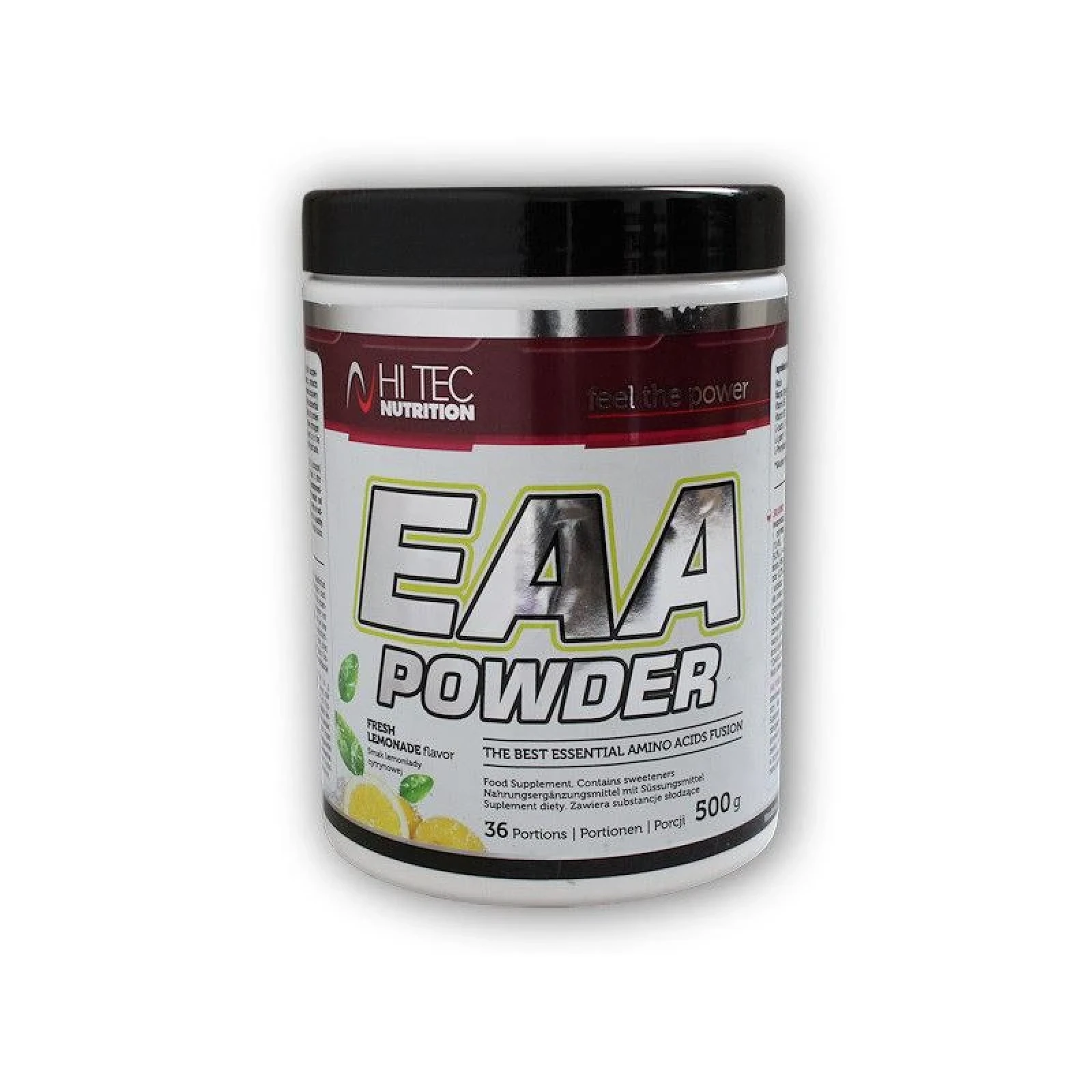 Hi Tec Nutrition EEA powder essential amino 500g - Příchuť: Pomeranč · záber 1
