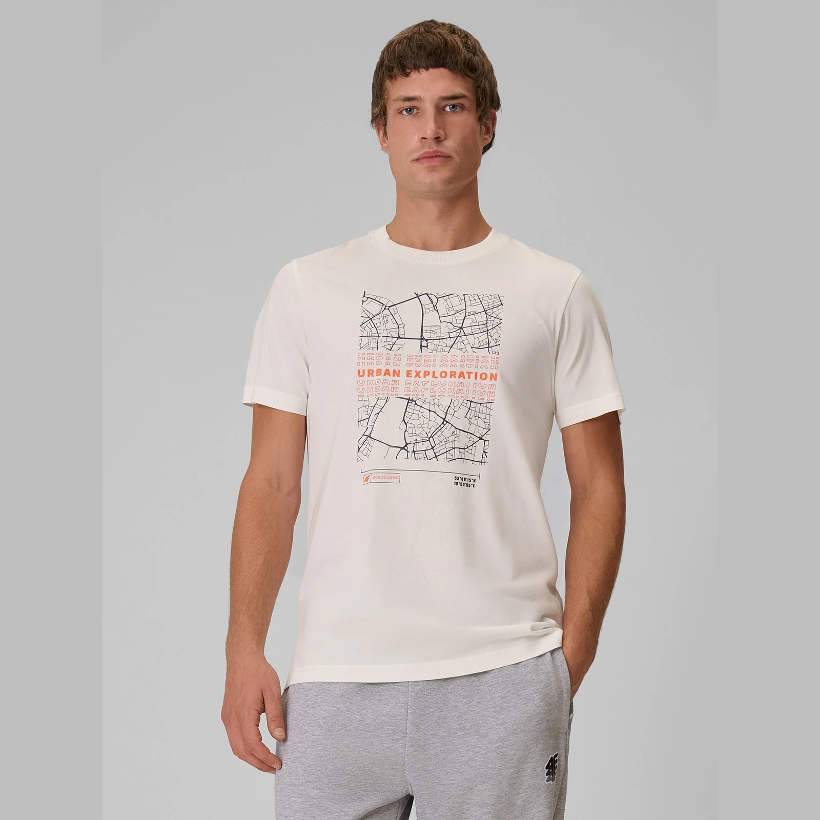 T-shirt regular s potlačou pánsky - tmavomodrá · záber 7