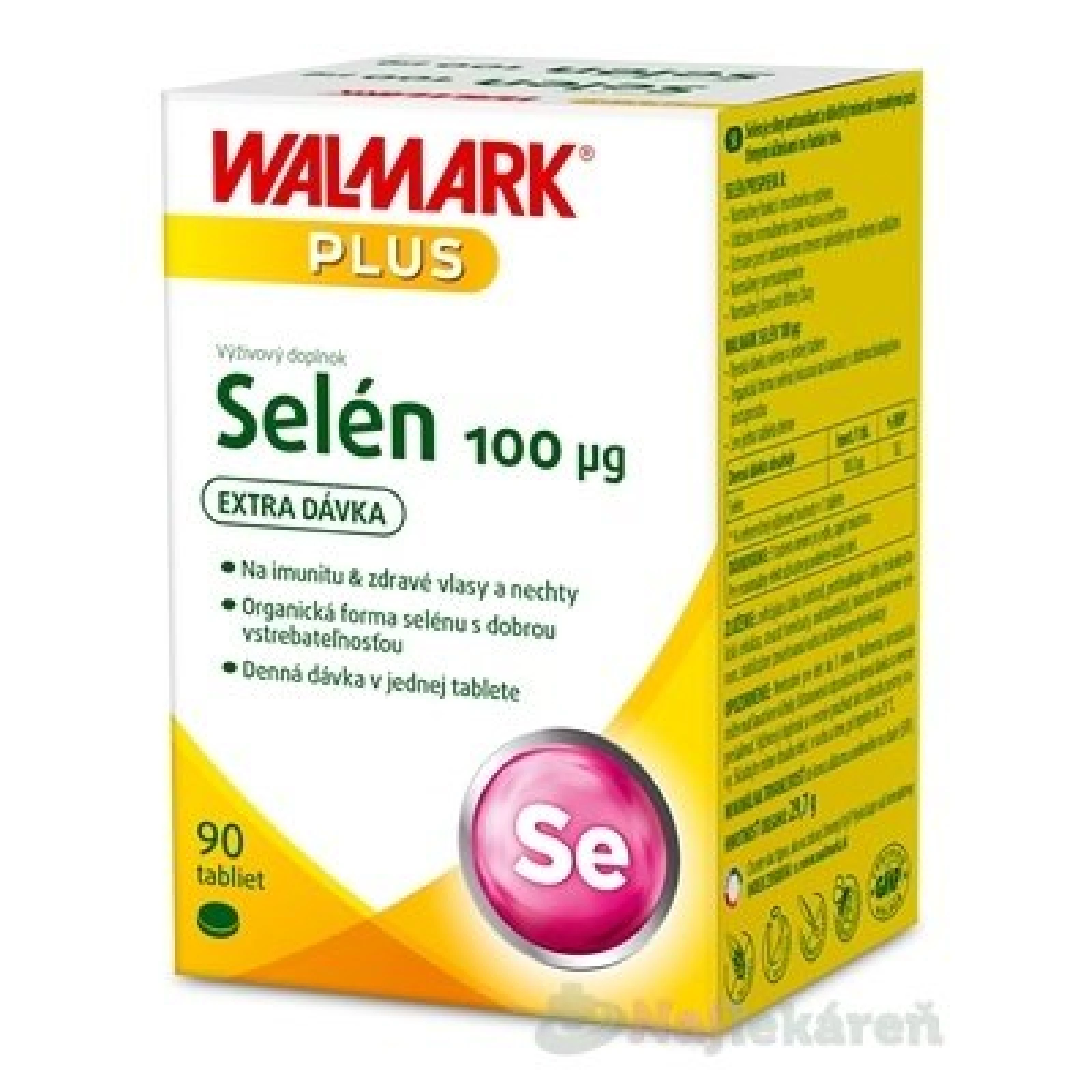Walmark Selén 0,100mg 90 TBL · záber 1
