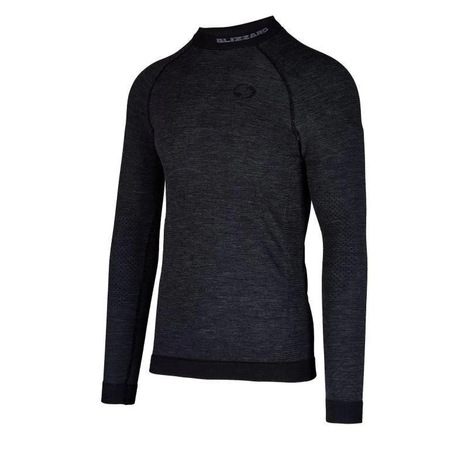 Blizzard Mens long sleeve merino wool anthracite POUZE - Velikost: M, L · záber 1