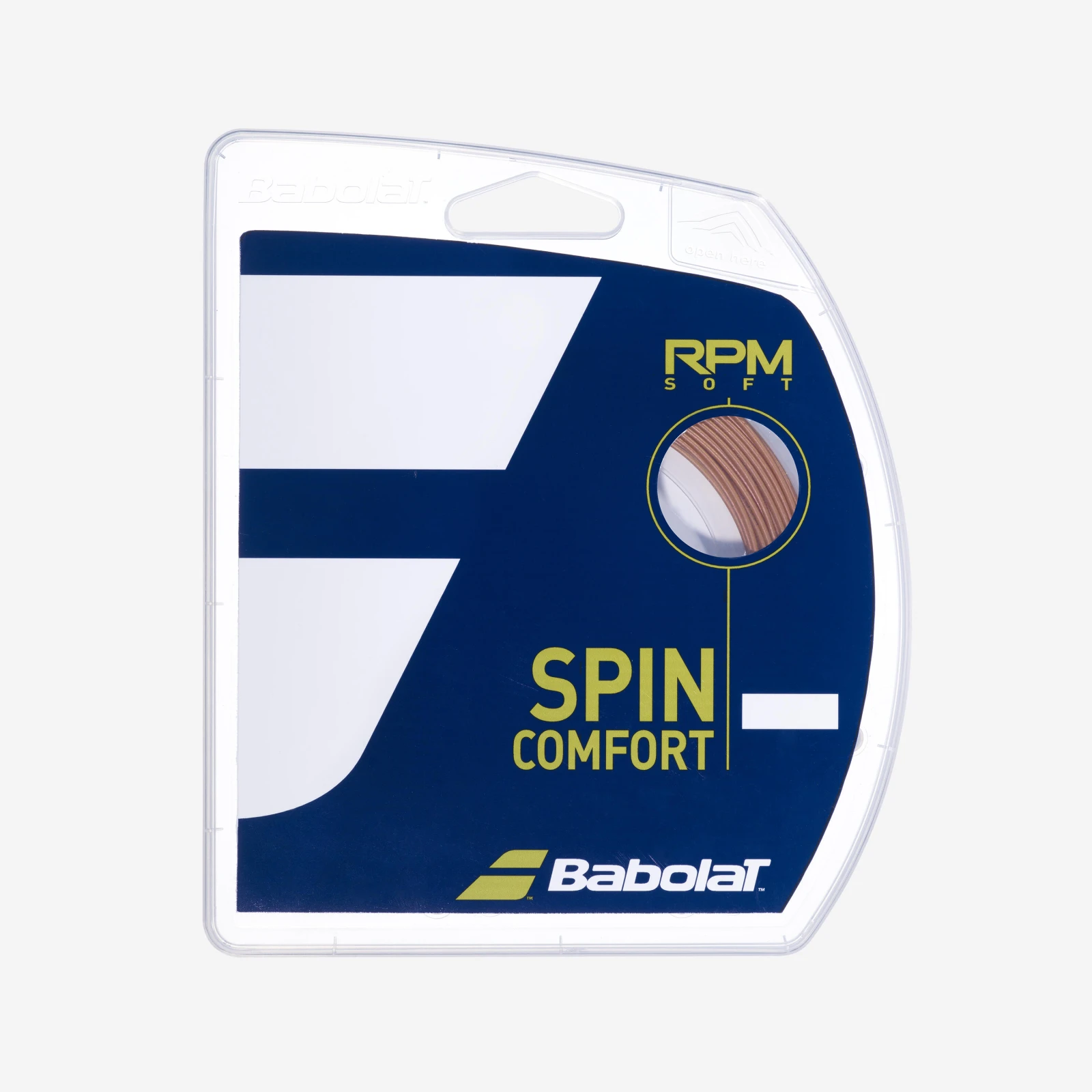 BABOLAT BABOLAT RPM Soft tenisový výplet z polyamidového monovlákna 1,25 mm sivý bez · záber 1