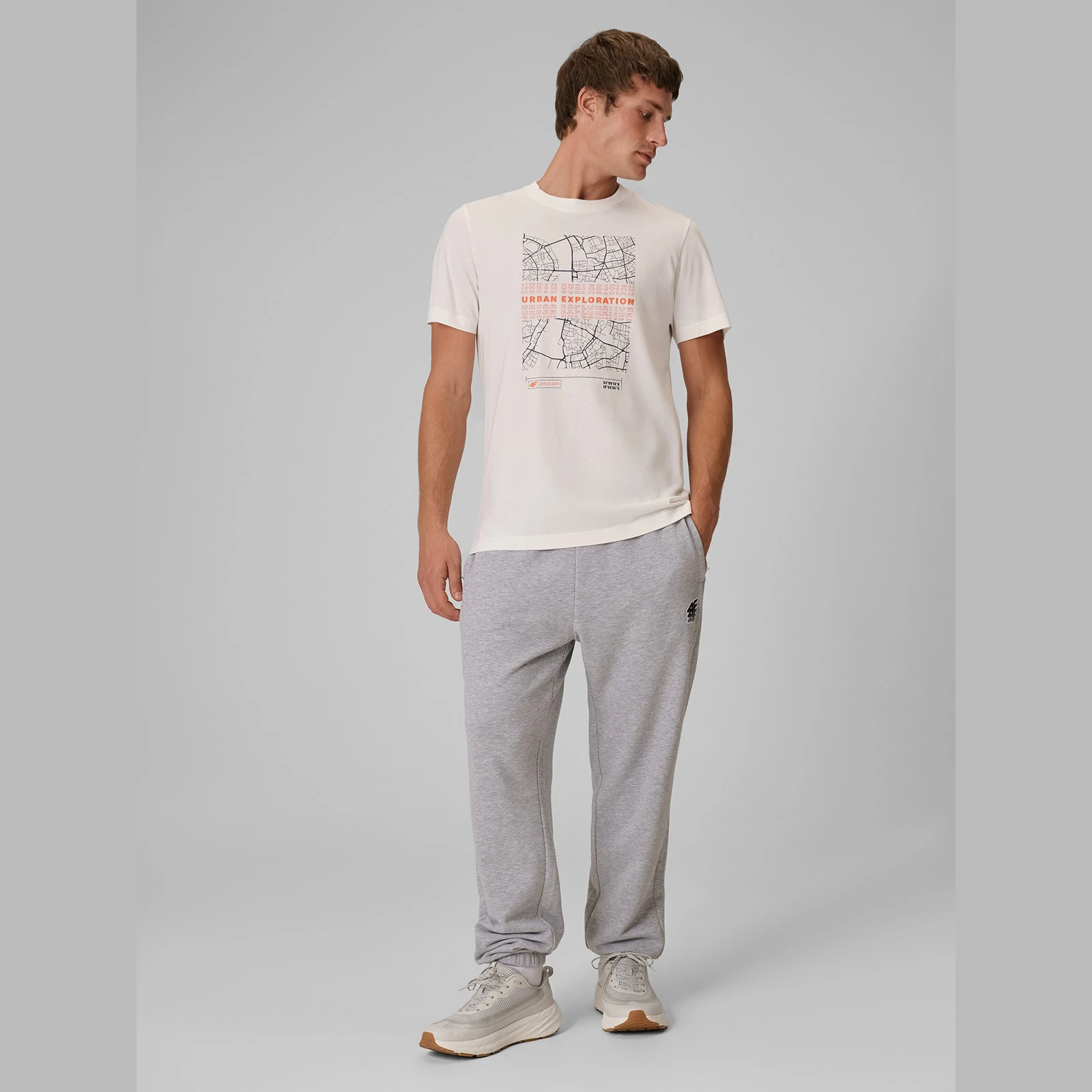 T-shirt regular s potlačou pánsky - tmavomodrá · záber 8