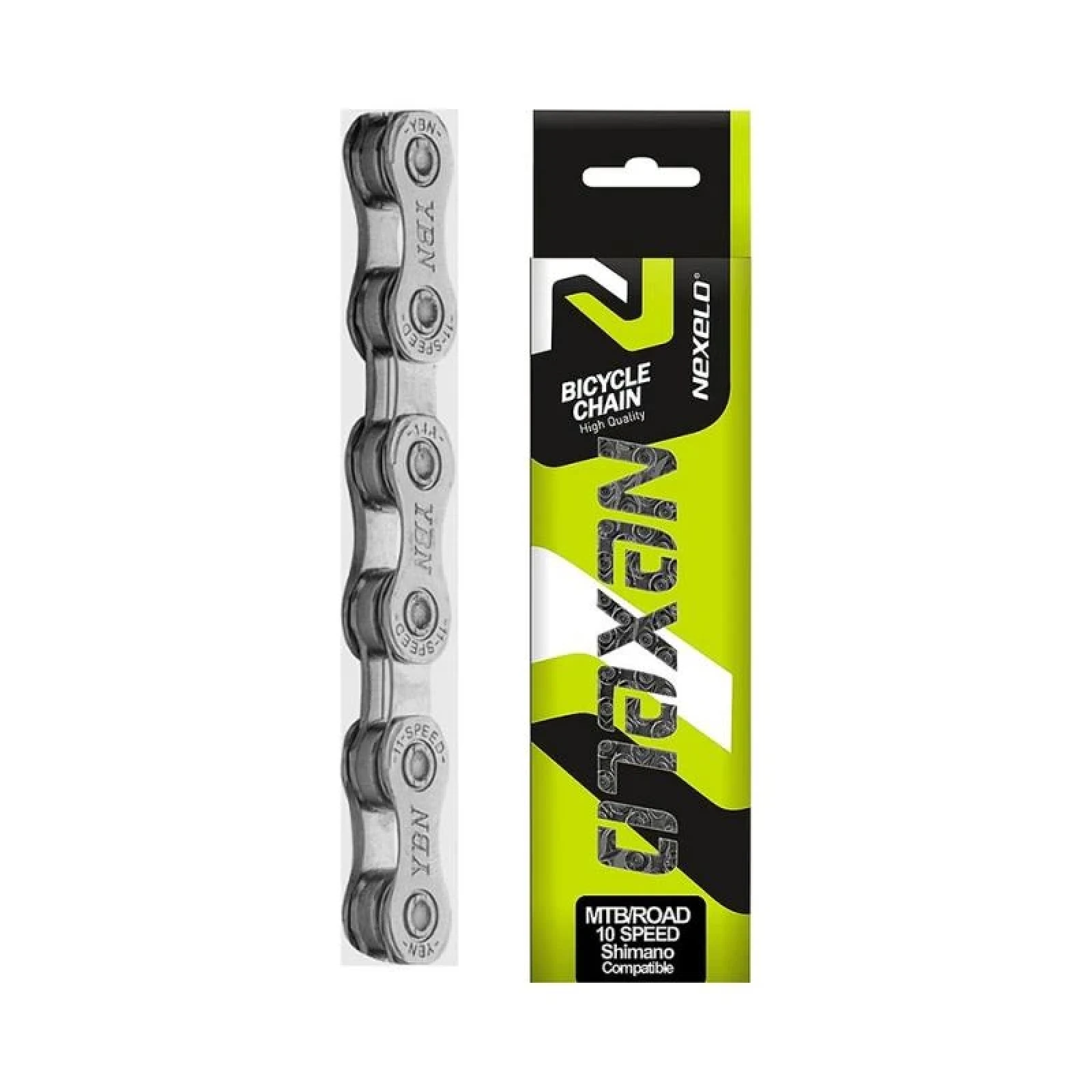 Nexelo 11 Rychlostí S1 BOX Stříbrný řetěz · záber 1