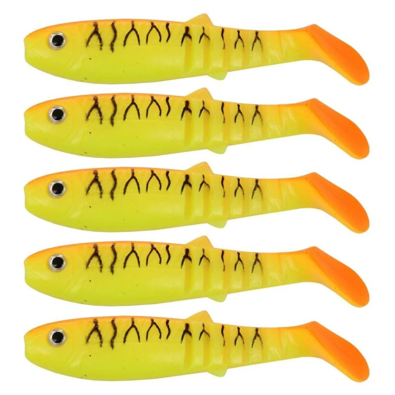 Merco Rubber Bait 13 gumové nástrahy 5 ks · záber 1