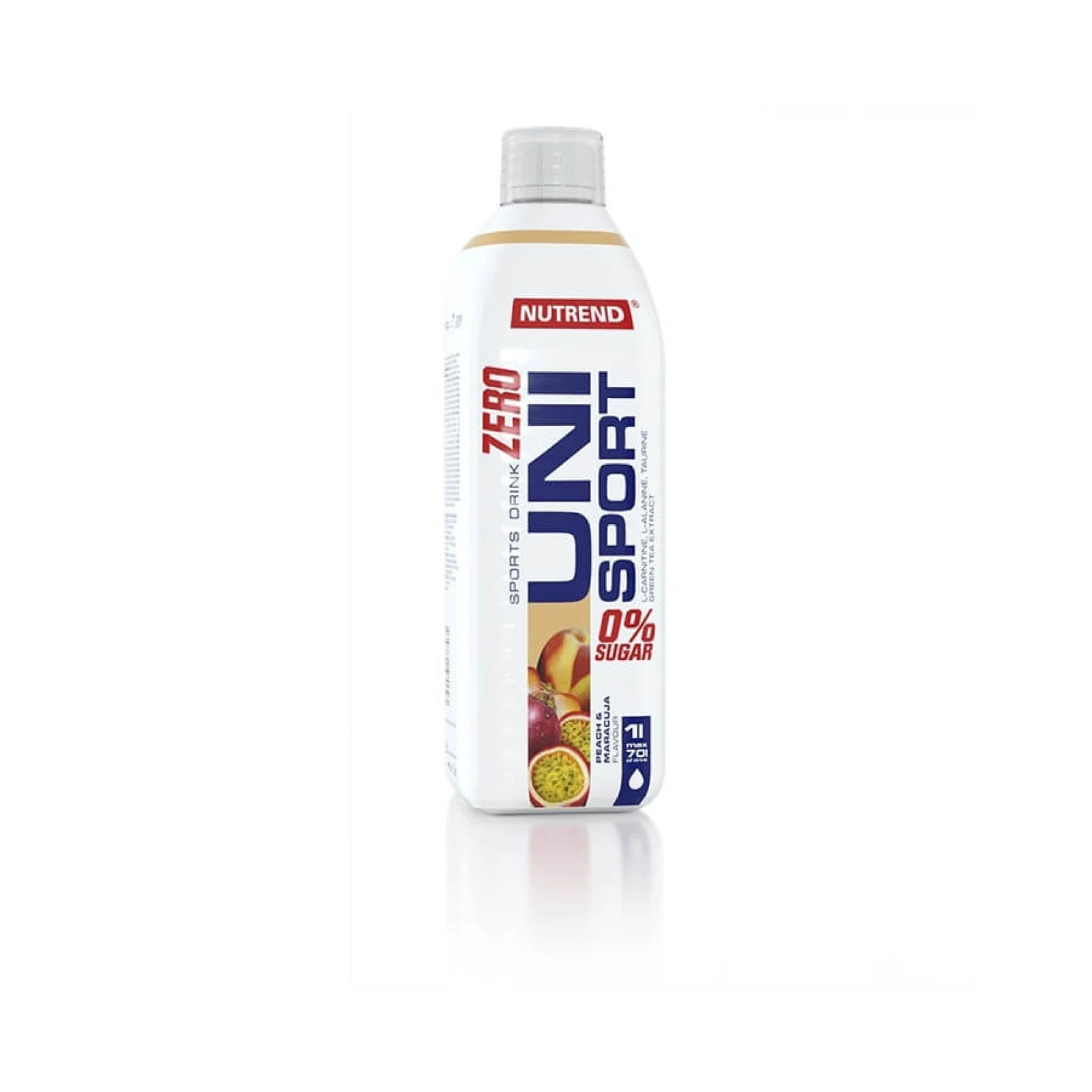 Nutrend Unisport Zero 1000 ml broskyňa-maracuja · záber 1
