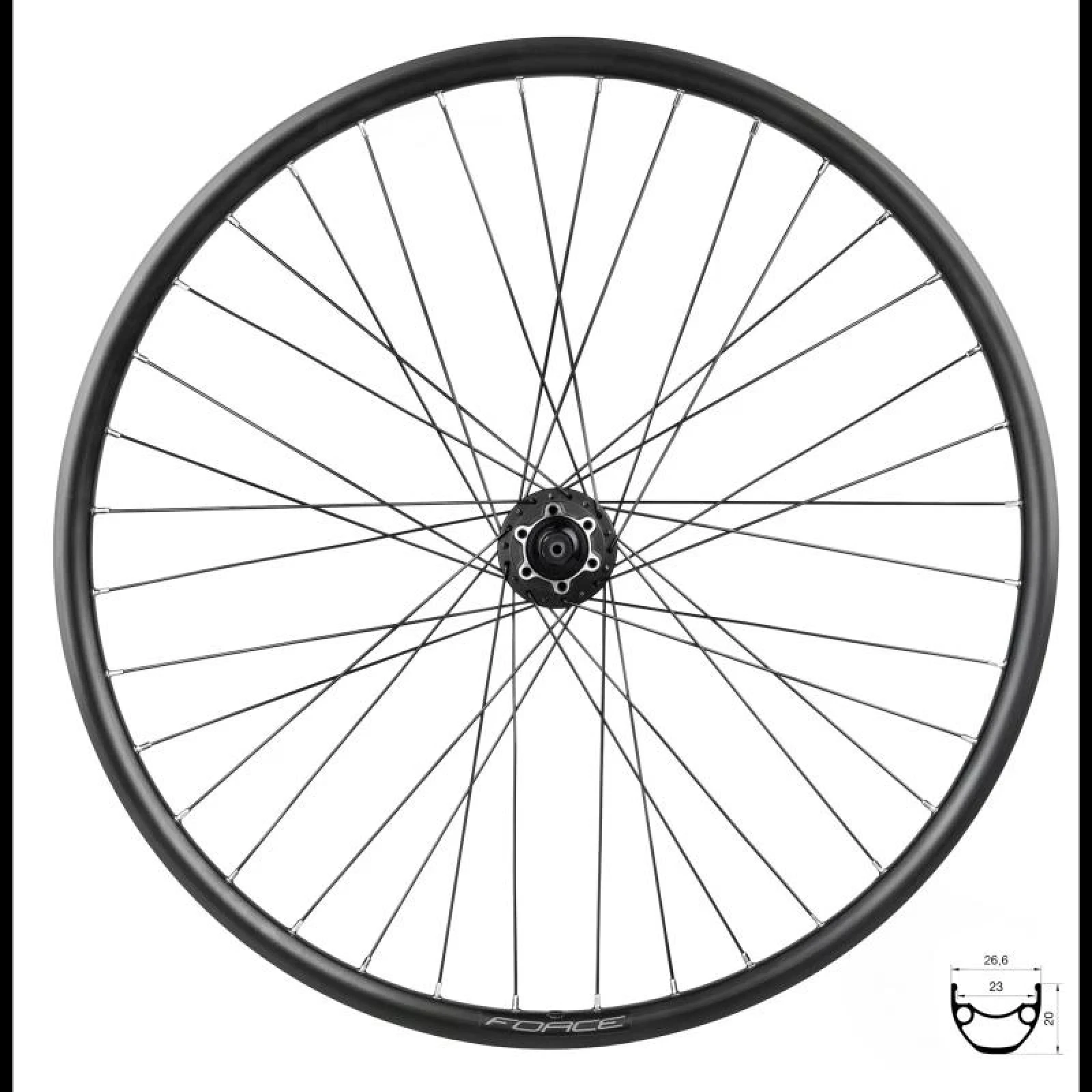 Force Kolo zadní XC DISC 559x23 FHM475 6d 36d · záber 1