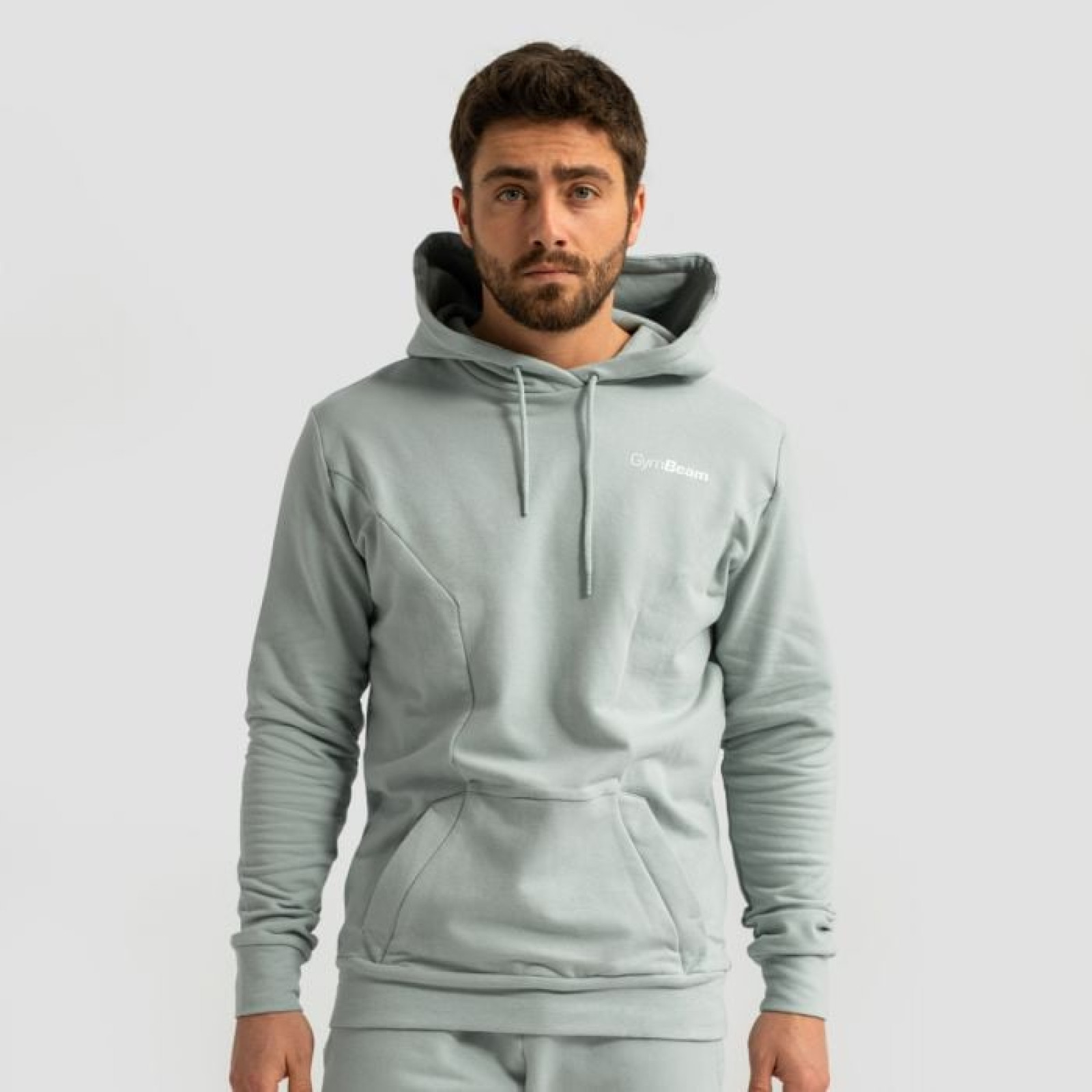 GymBeam Mikina Limitless Hoodie Eucalypt XLXL · záber 1