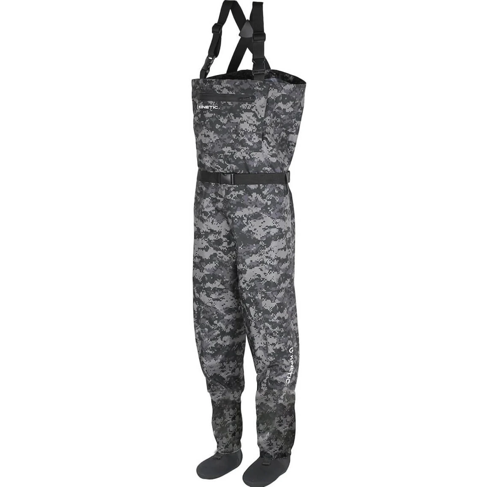 Prsačky KINETIC Camorush St. Foot L, Grey Camo XXL, veľ. 46-47 · záber 1