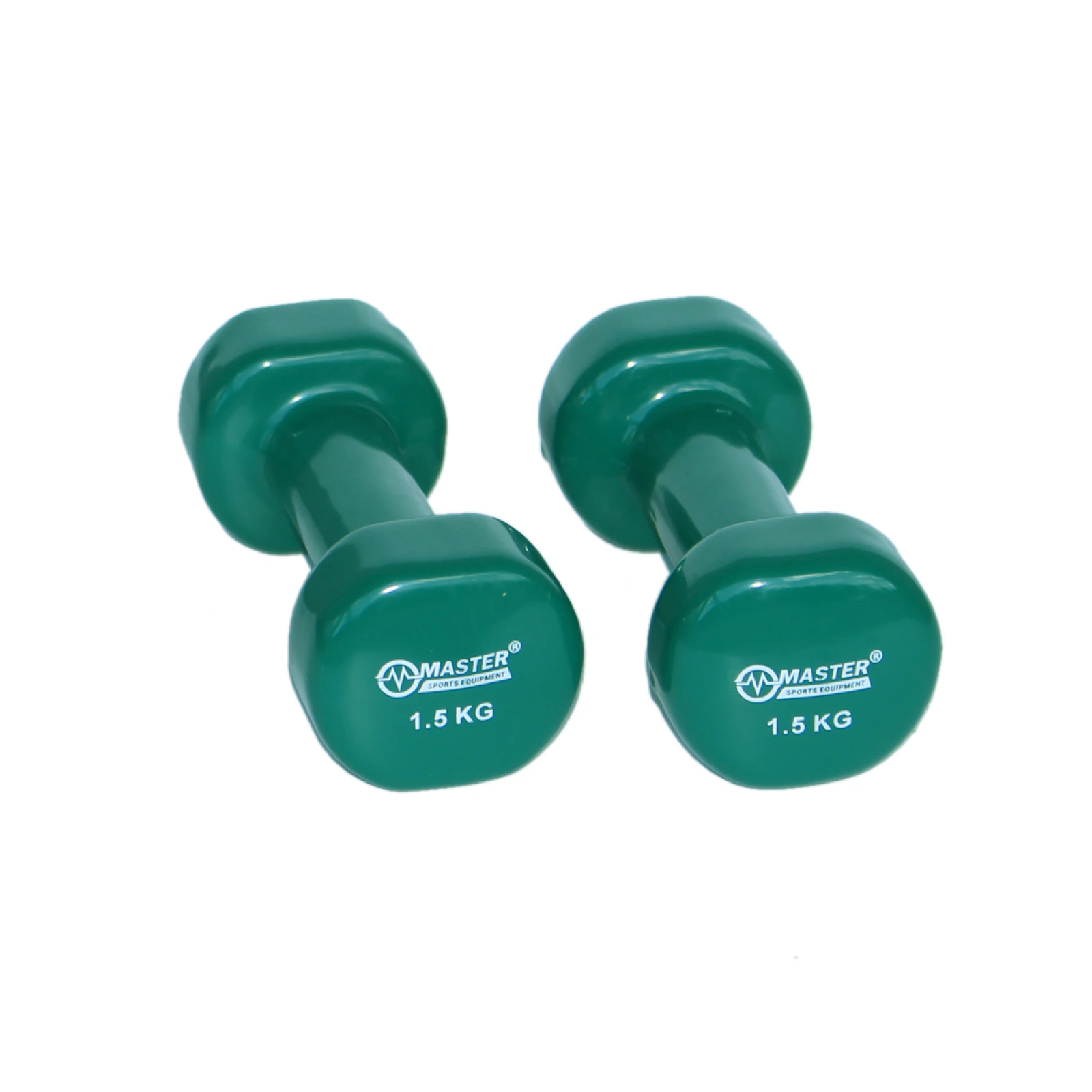 Vinylové činky MASTER 2 x 1,5 kg · záber 1