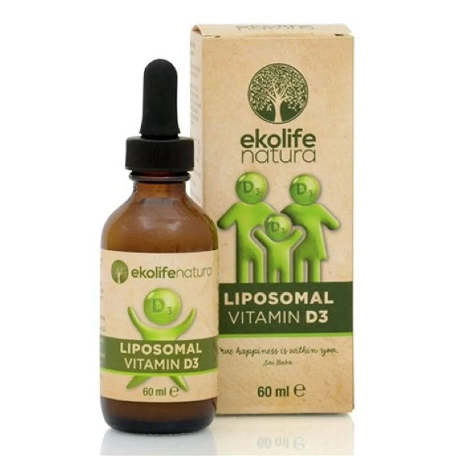 Ekolife Natura Liposomal Vitamin D3 (Lipozomální vitamín D3) 60 ml (VÝPRODEJ) · záber 2