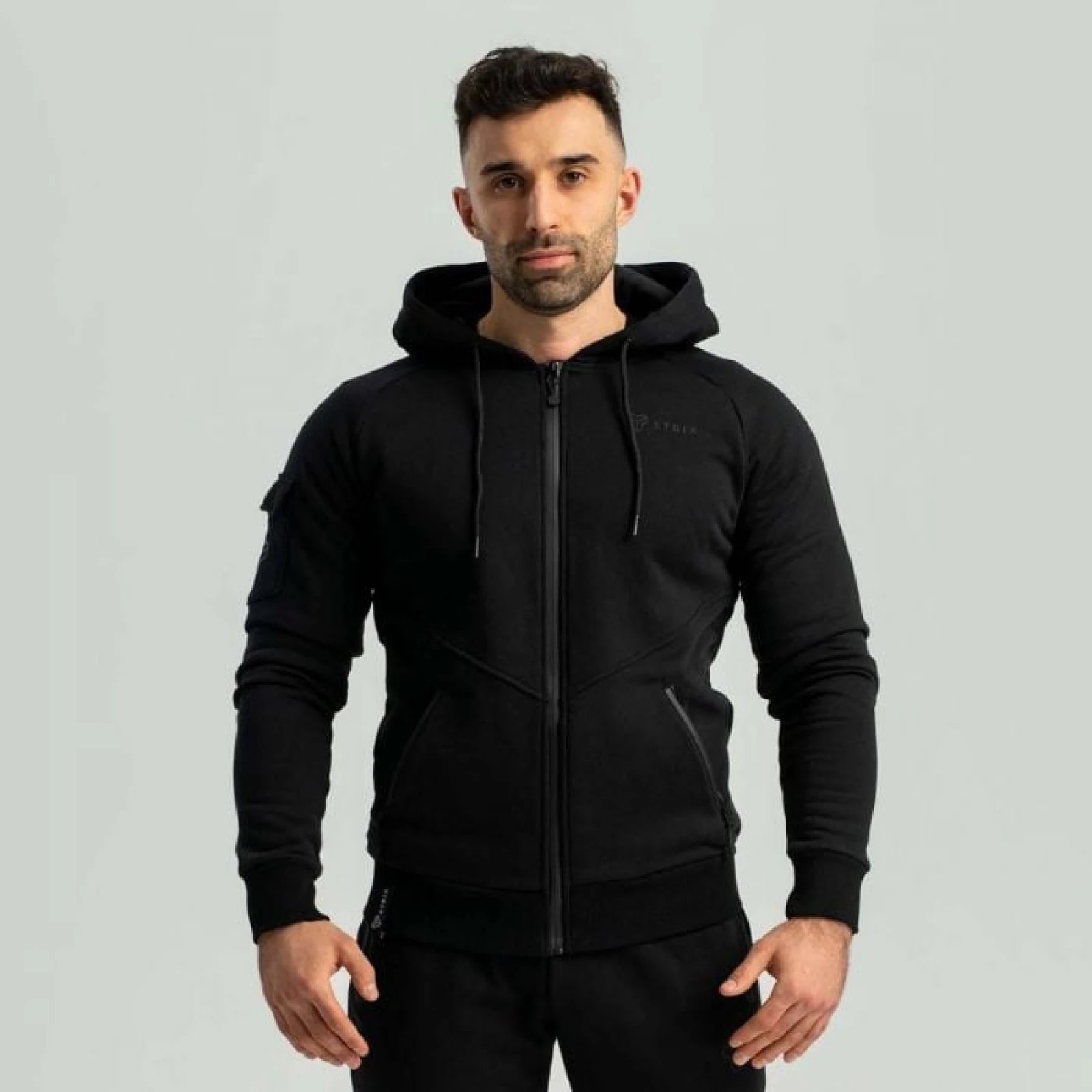 Суичър Nova Zip Up Black - STRIX - Размер: S | Тегло: 0,68 g | Опаковка: 26 · záber 1