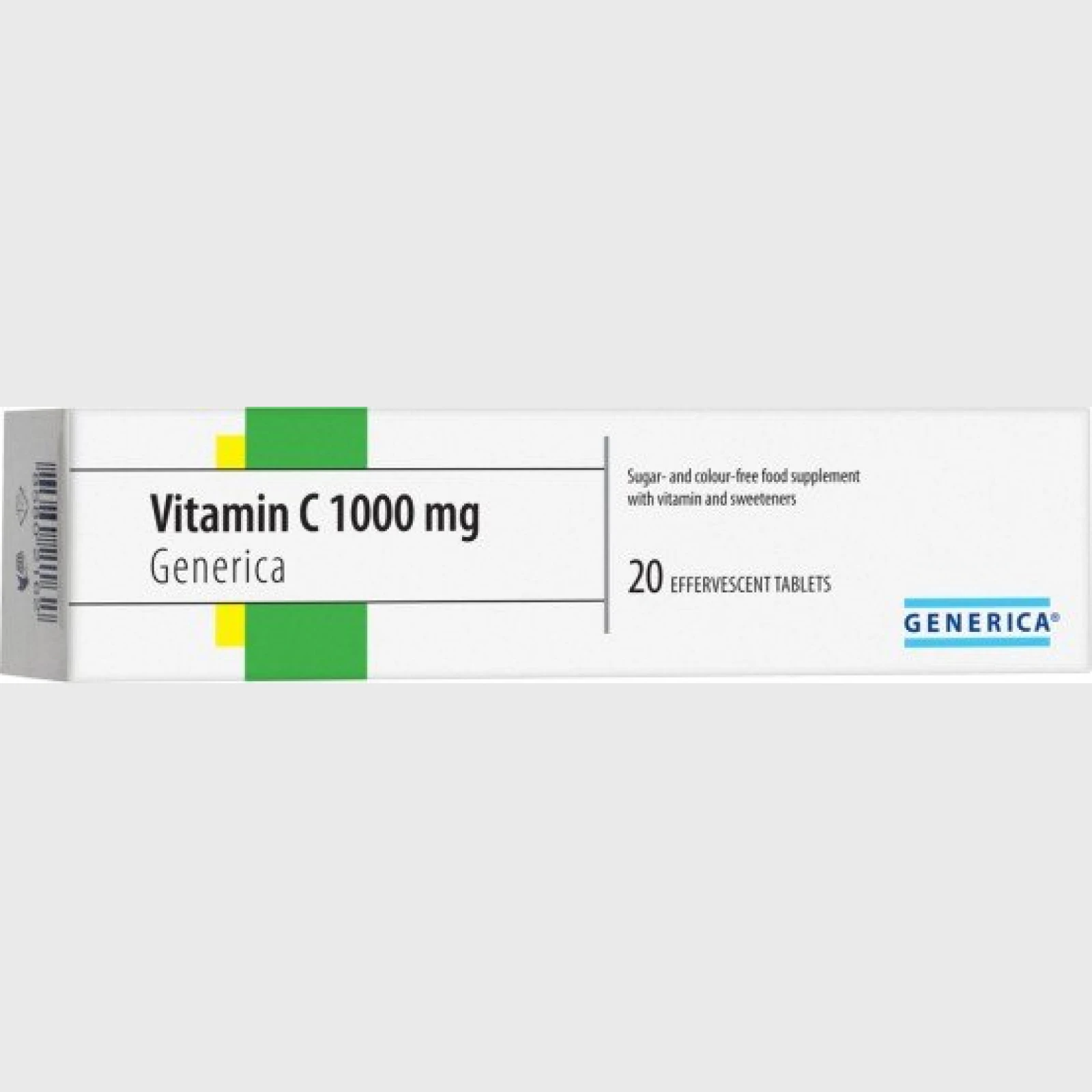 Generica Vitamín C 1000mg šumivé tablety 20 tbl · záber 1