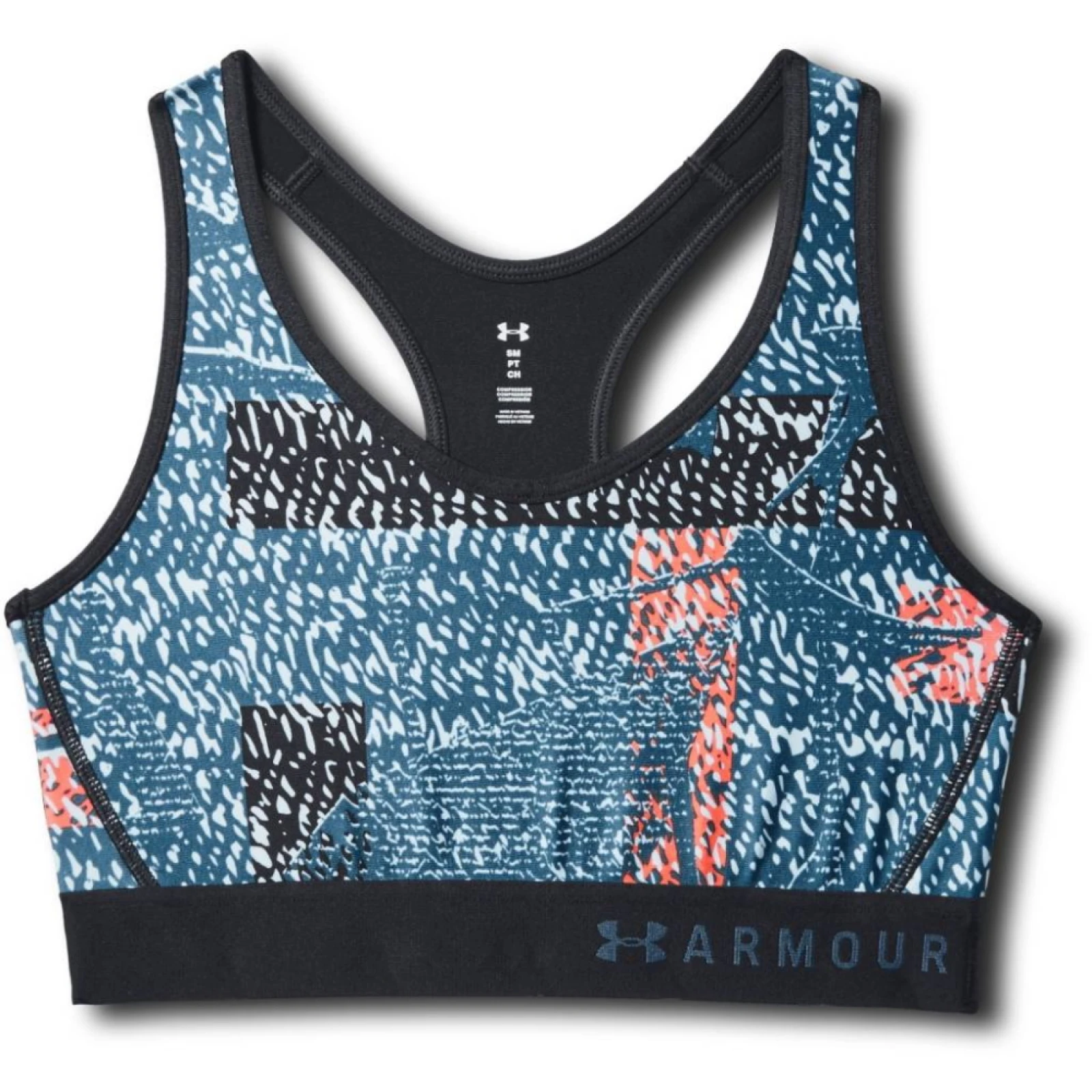 Under Armour Mid Keyhole Print Level Purple - XS · záber 3