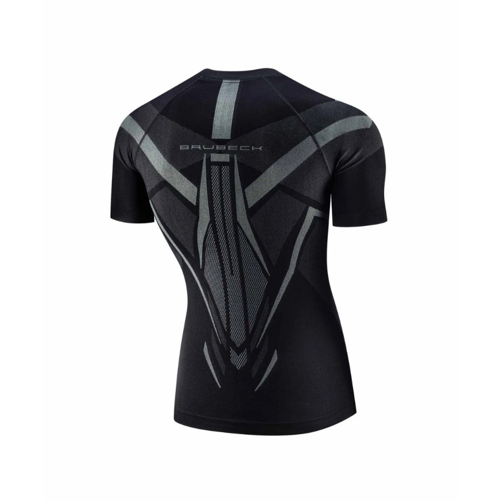 Brubeck Dry s krátkým rukávem SS1466M BLACK / GRAPHITE - M - Veľkosť: M · záber 4